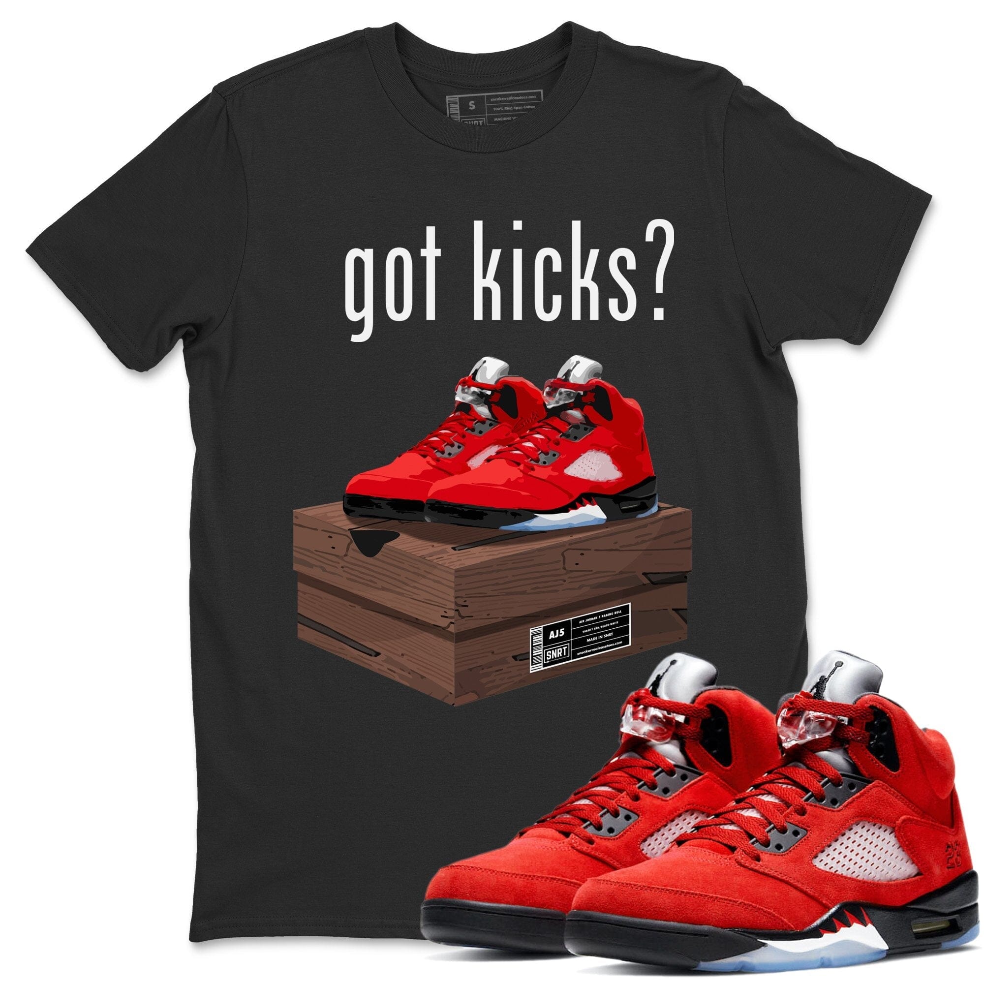 Got Kicks Unisex Tops - Air Jordan 5 Raging Bull