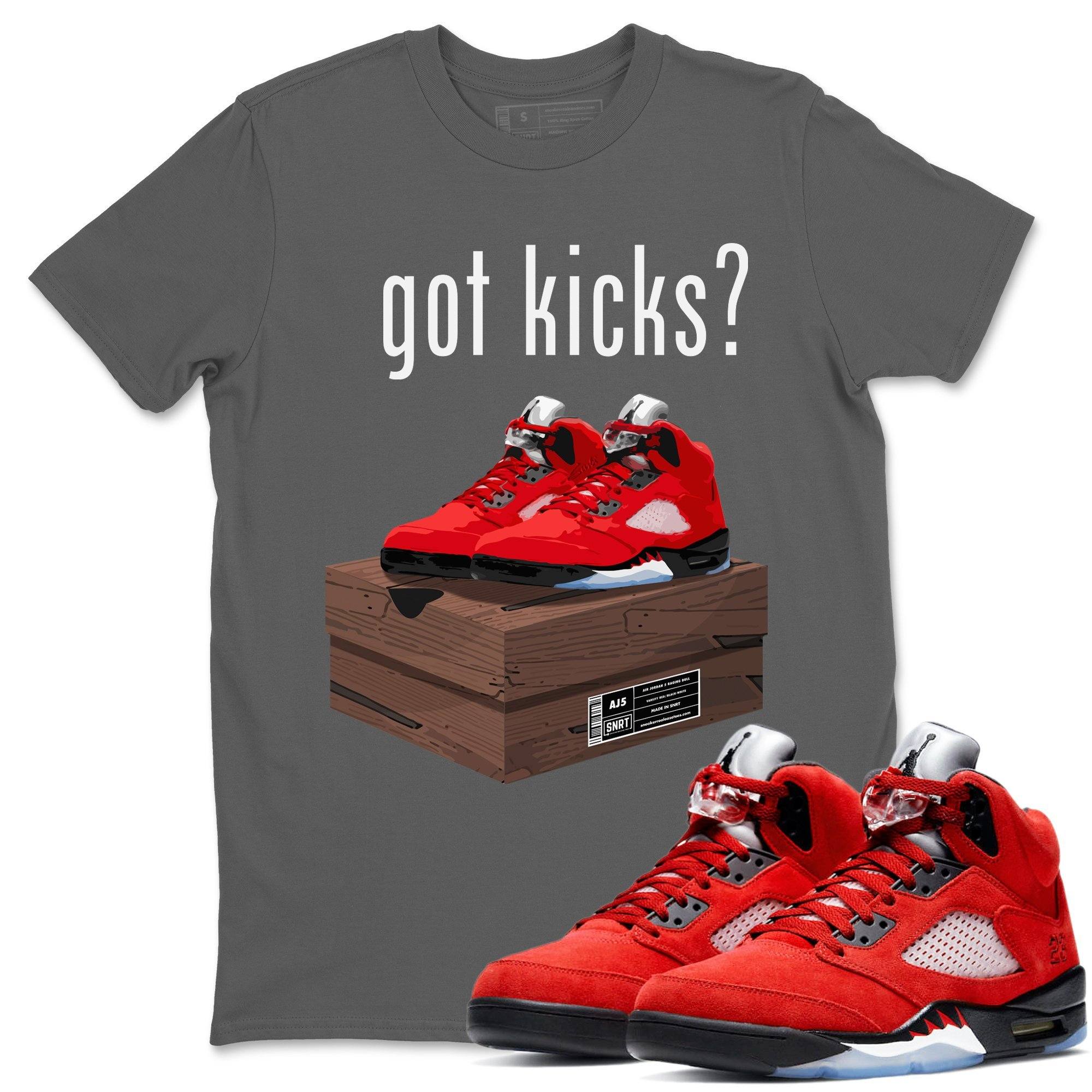 Got Kicks Unisex Tops - Air Jordan 5 Raging Bull