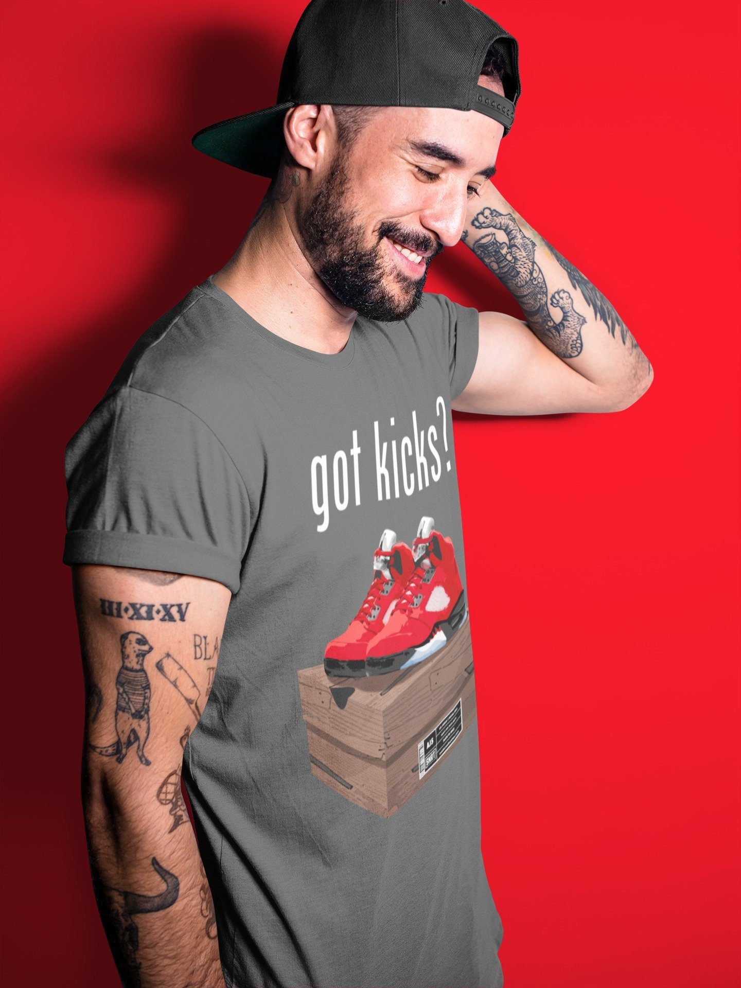Got Kicks Unisex Tops - Air Jordan 5 Raging Bull