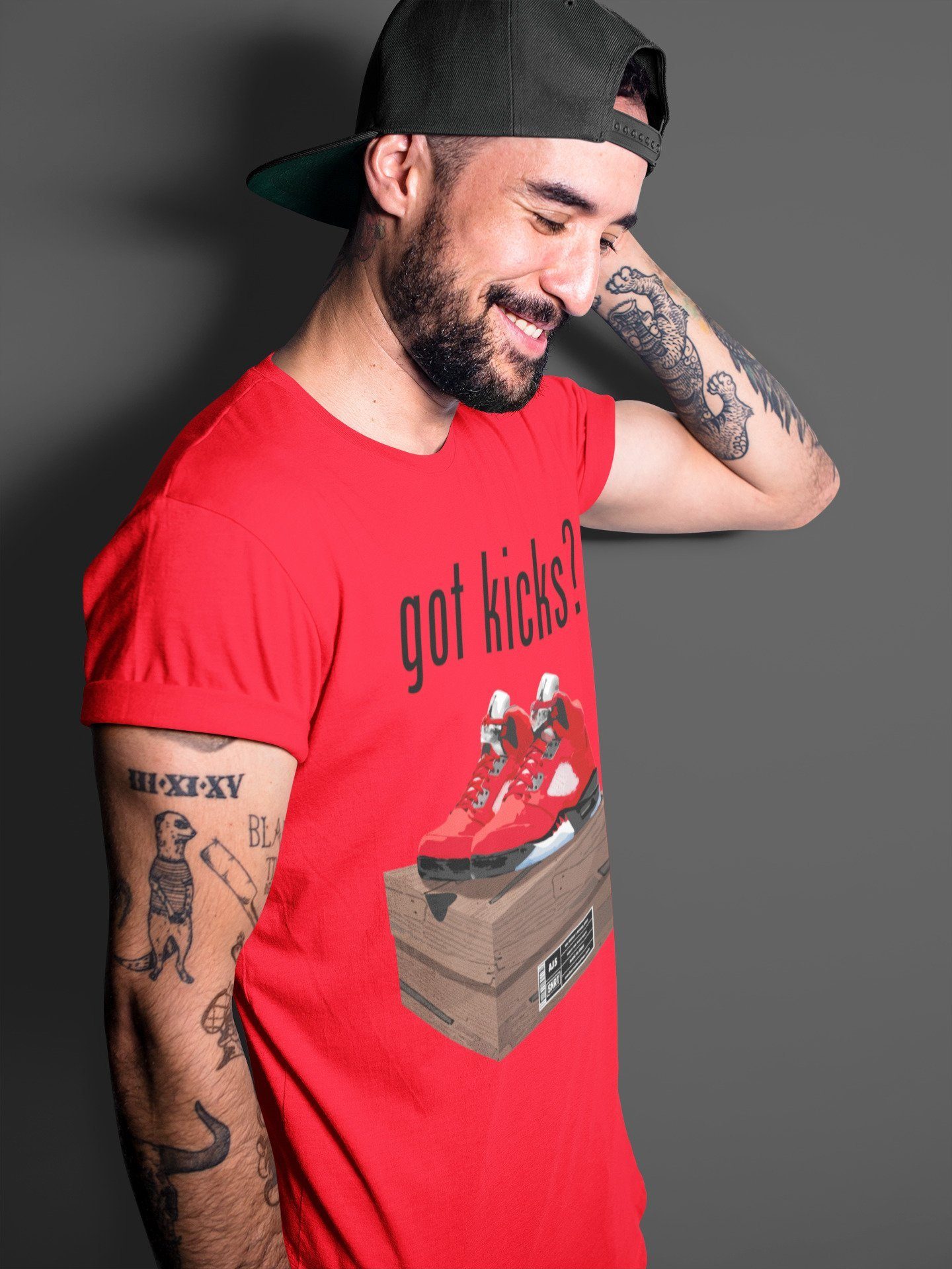 Got Kicks Unisex Tops - Air Jordan 5 Raging Bull