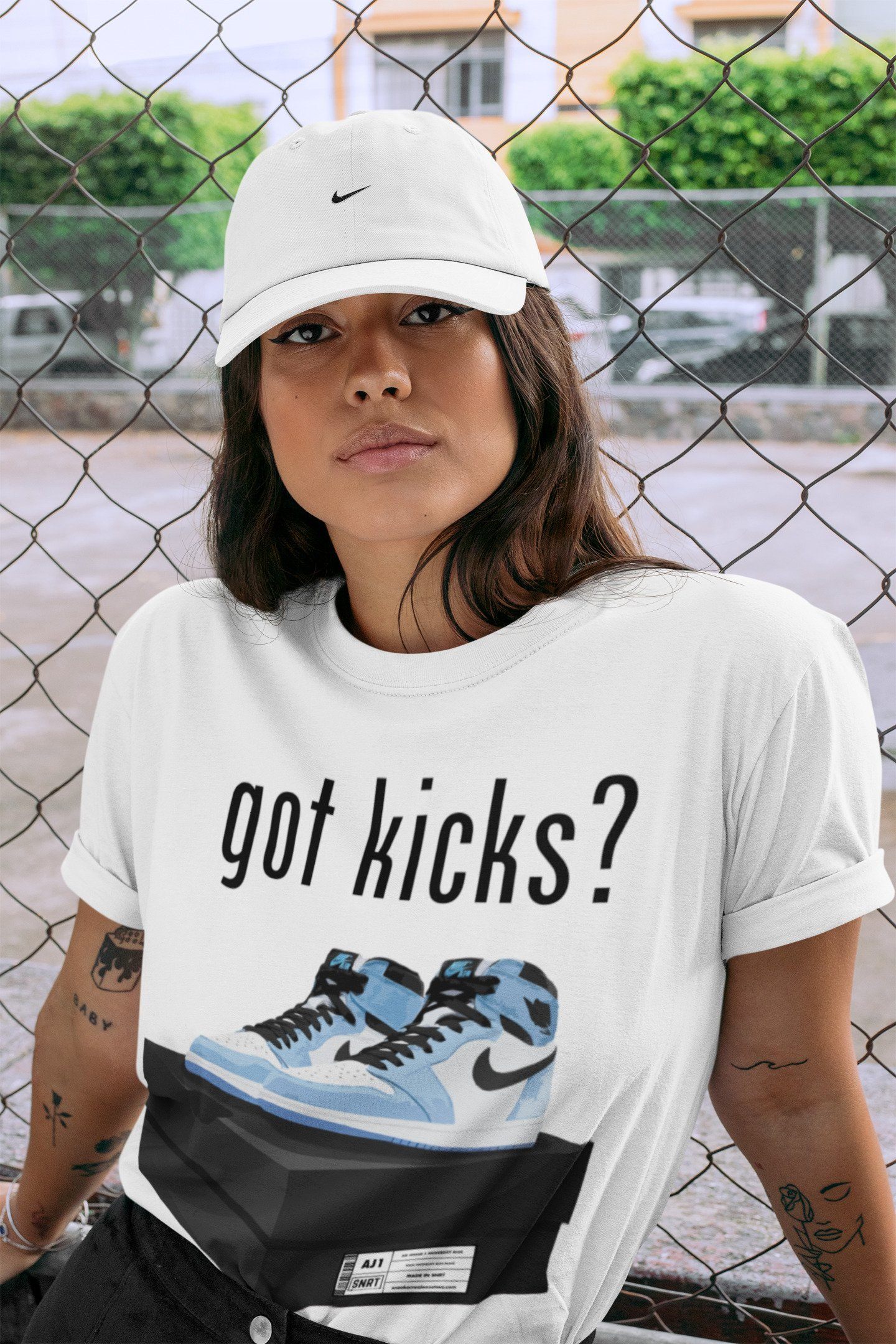 Got Kicks Unisex Tops - Air Jordan 1 University Blue