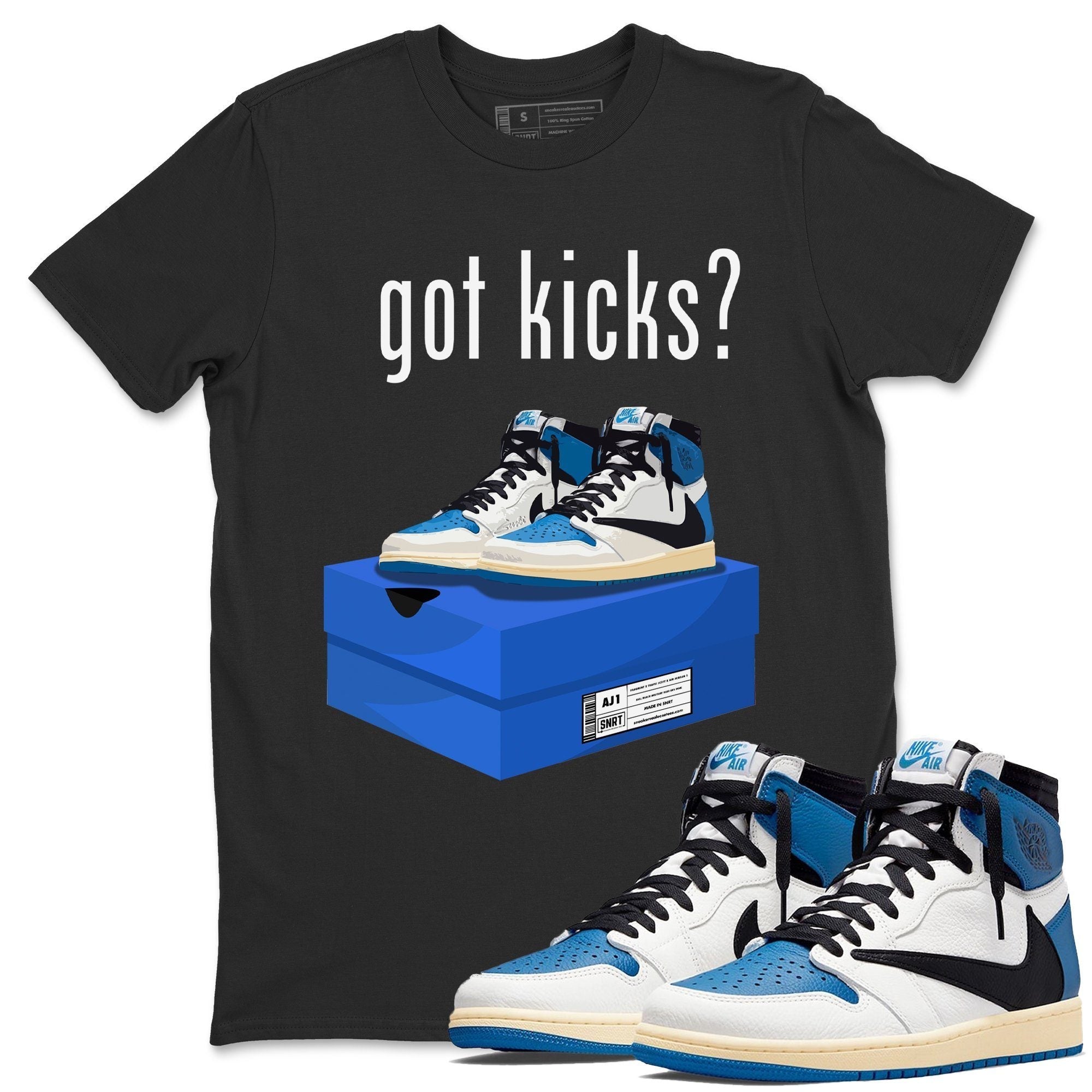 Got Kicks Unisex Tops - Air Jordan 1 Travis Scott Fragment