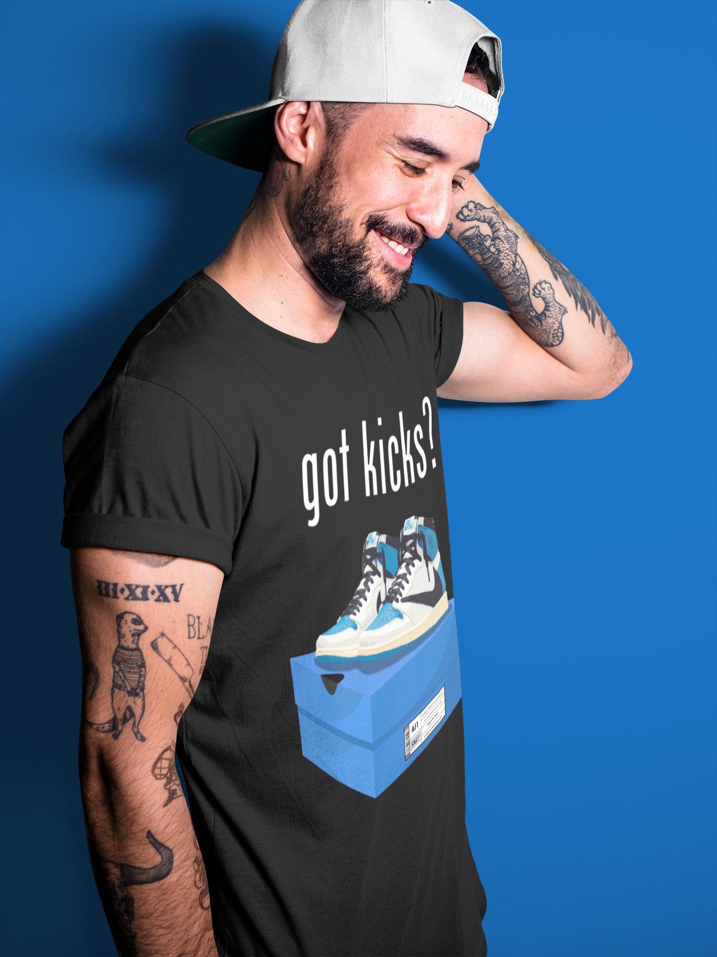 Got Kicks Unisex Tops - Air Jordan 1 Travis Scott Fragment