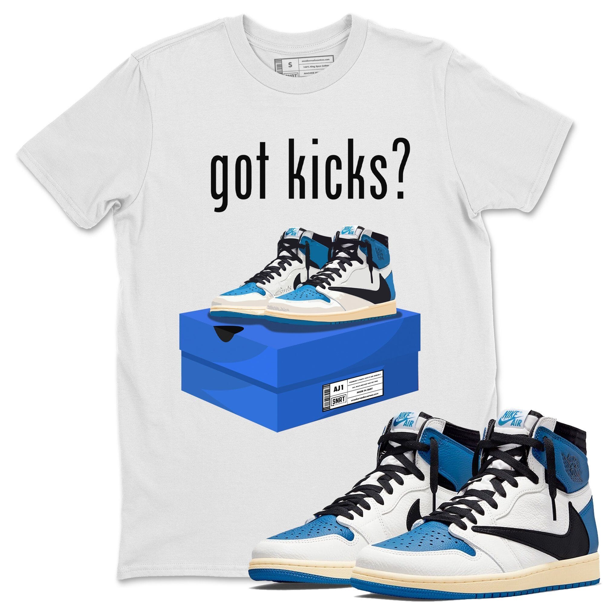 Got Kicks Unisex Tops - Air Jordan 1 Travis Scott Fragment