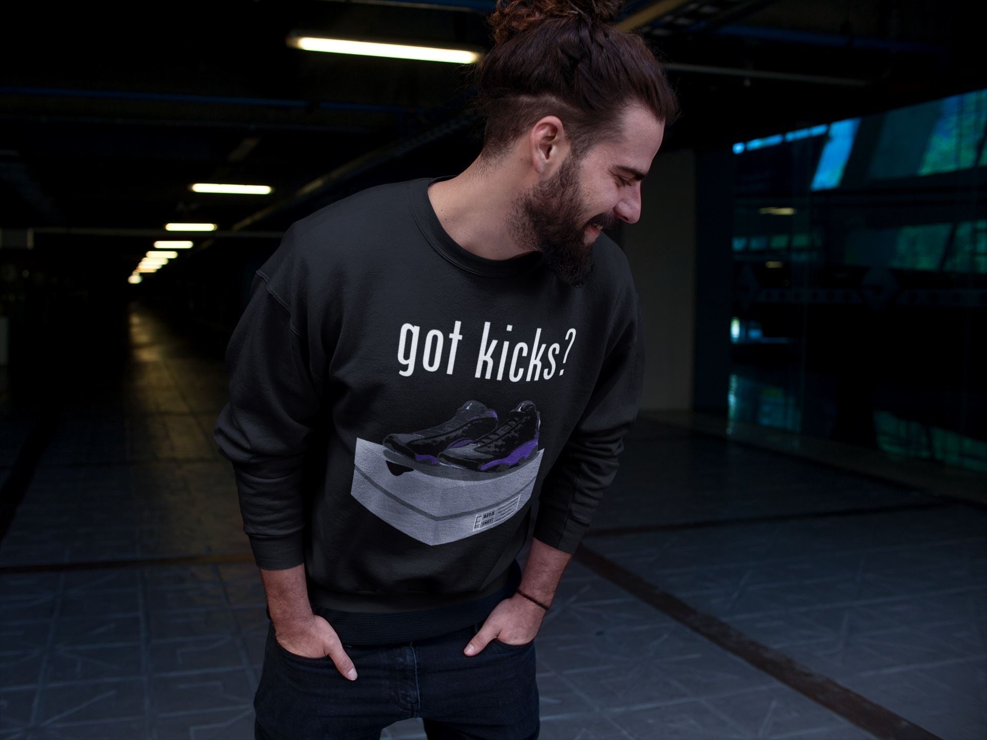 Got Kicks Unisex Tops - Air Jordan 13 Court Purple