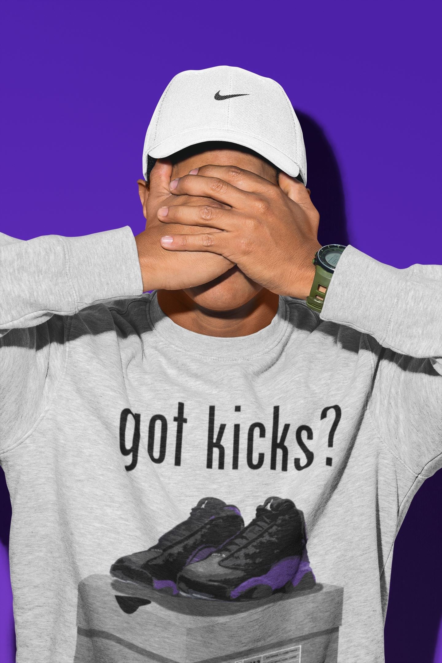 Got Kicks Unisex Tops - Air Jordan 13 Court Purple