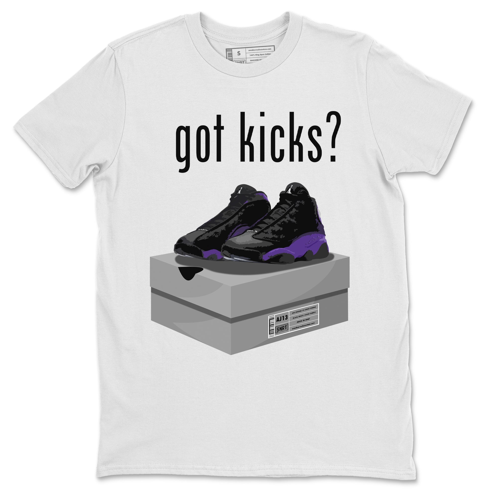 Got Kicks Unisex Tops - Air Jordan 13 Court Purple