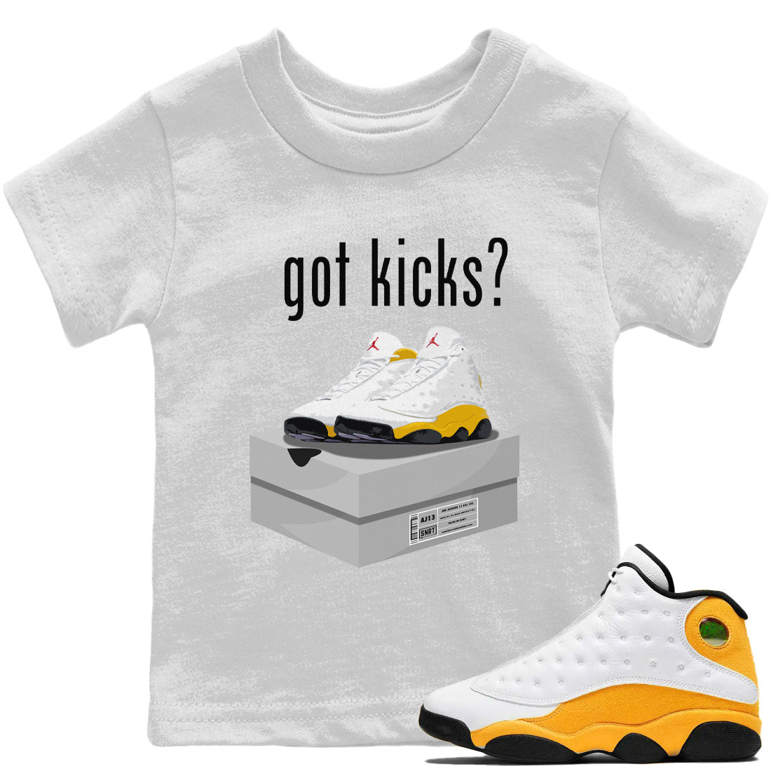 Got Kicks Kids Tops - Air Jordan 13 Del Sol