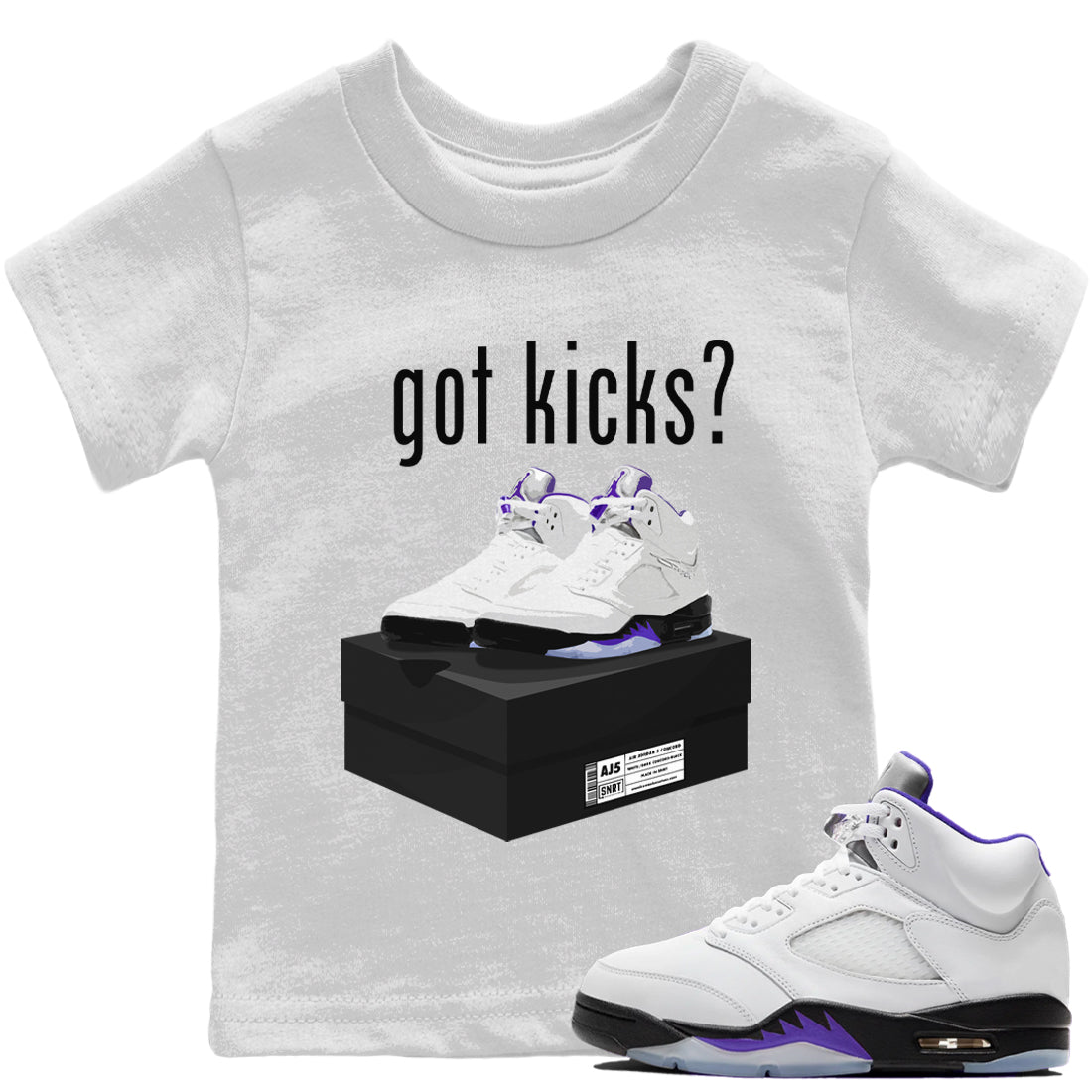 Got Kicks Kids Tops - Air Jordan 5 Concord