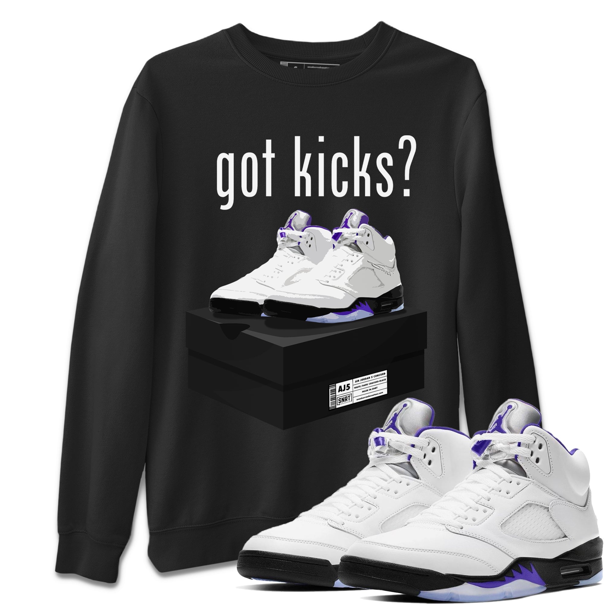 Got Kicks Unisex Tops - Air Jordan 5 Concord
