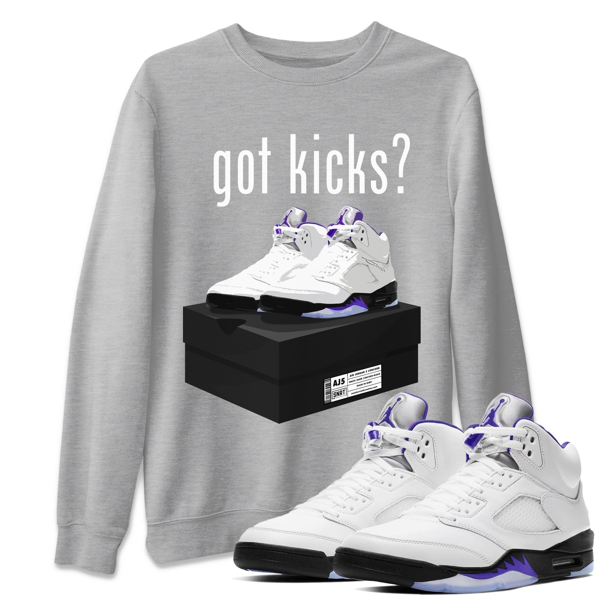 Got Kicks Unisex Tops - Air Jordan 5 Concord