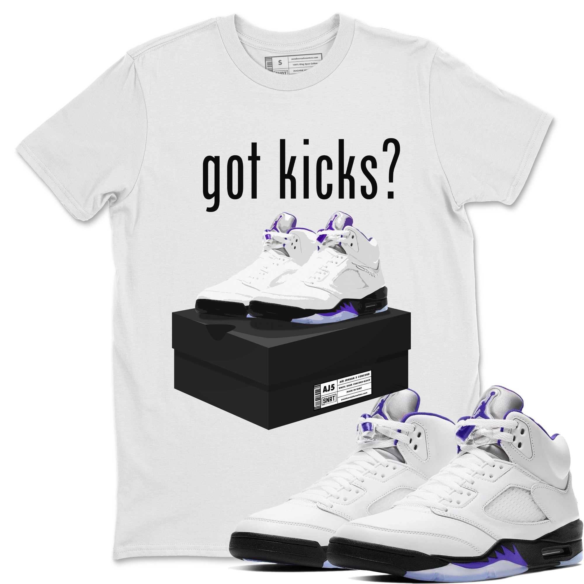 Got Kicks Unisex Tops - Air Jordan 5 Concord