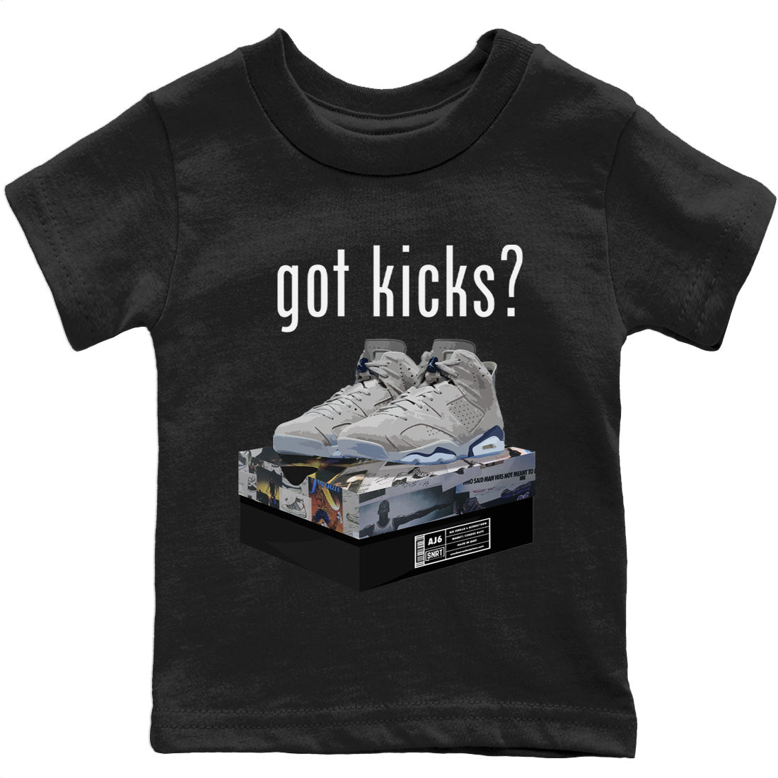 Got Kicks Kids Tops - Air Jordan 6 Georgetown