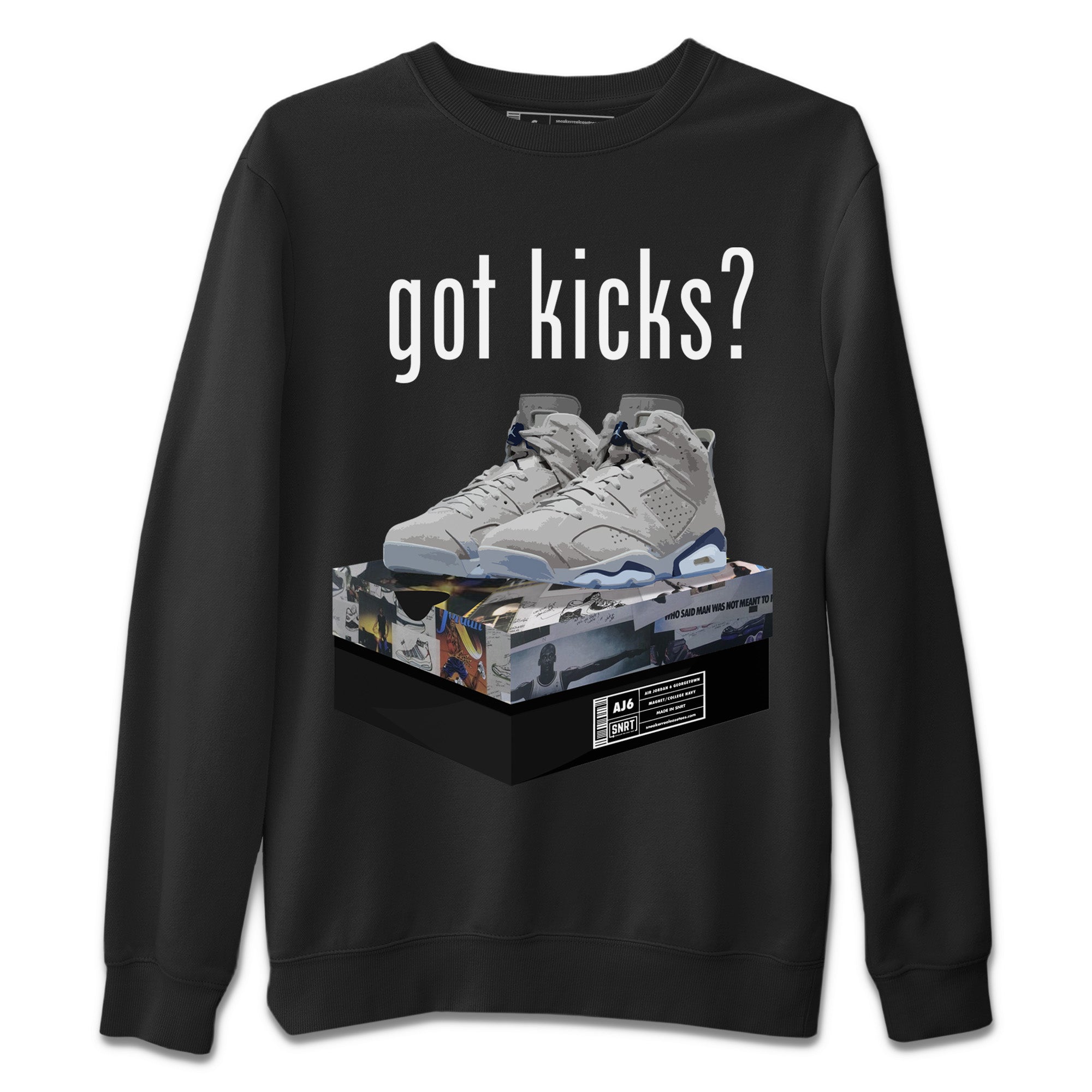 Got Kicks Unisex Tops - Air Jordan 6 Georgetown