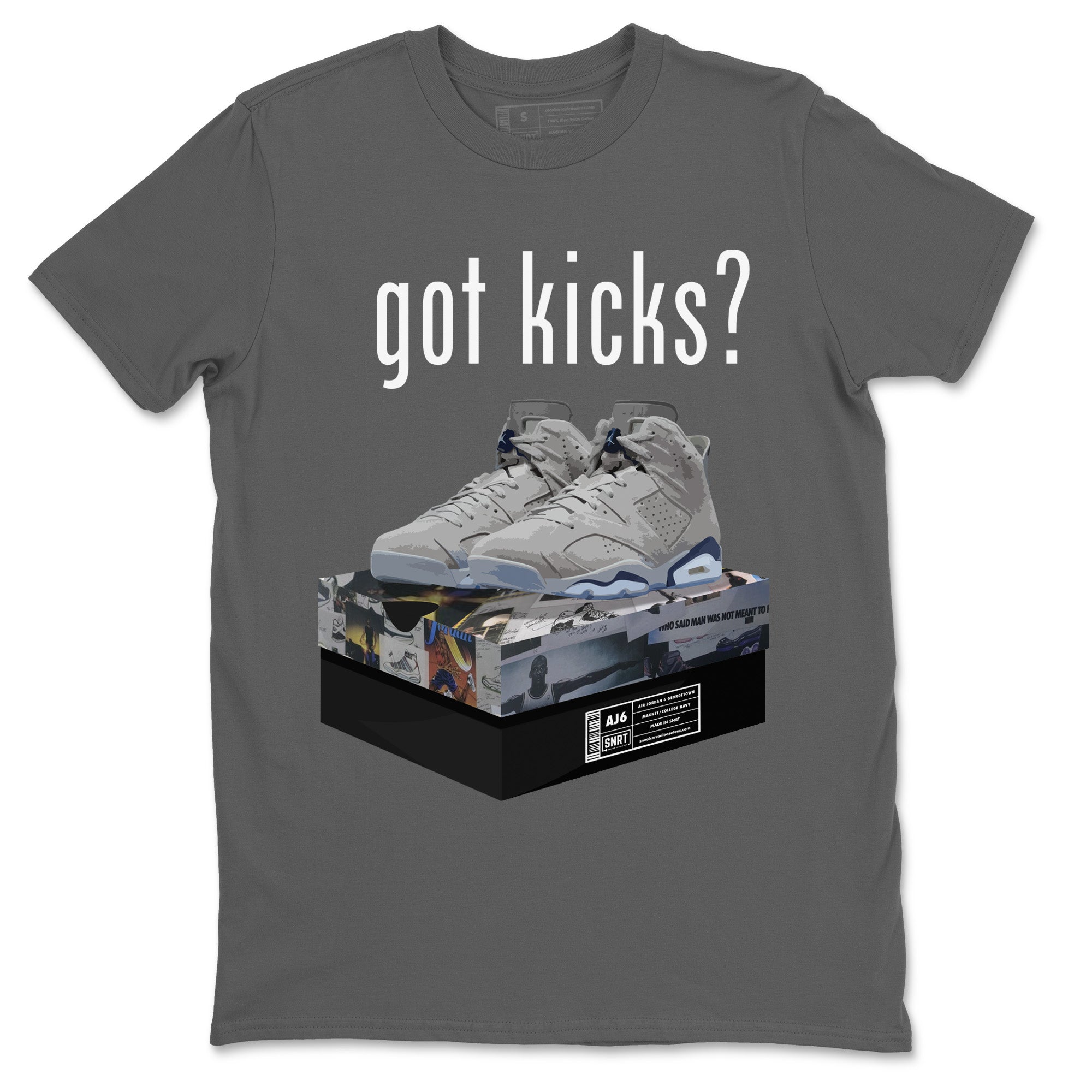 Got Kicks Unisex Tops - Air Jordan 6 Georgetown