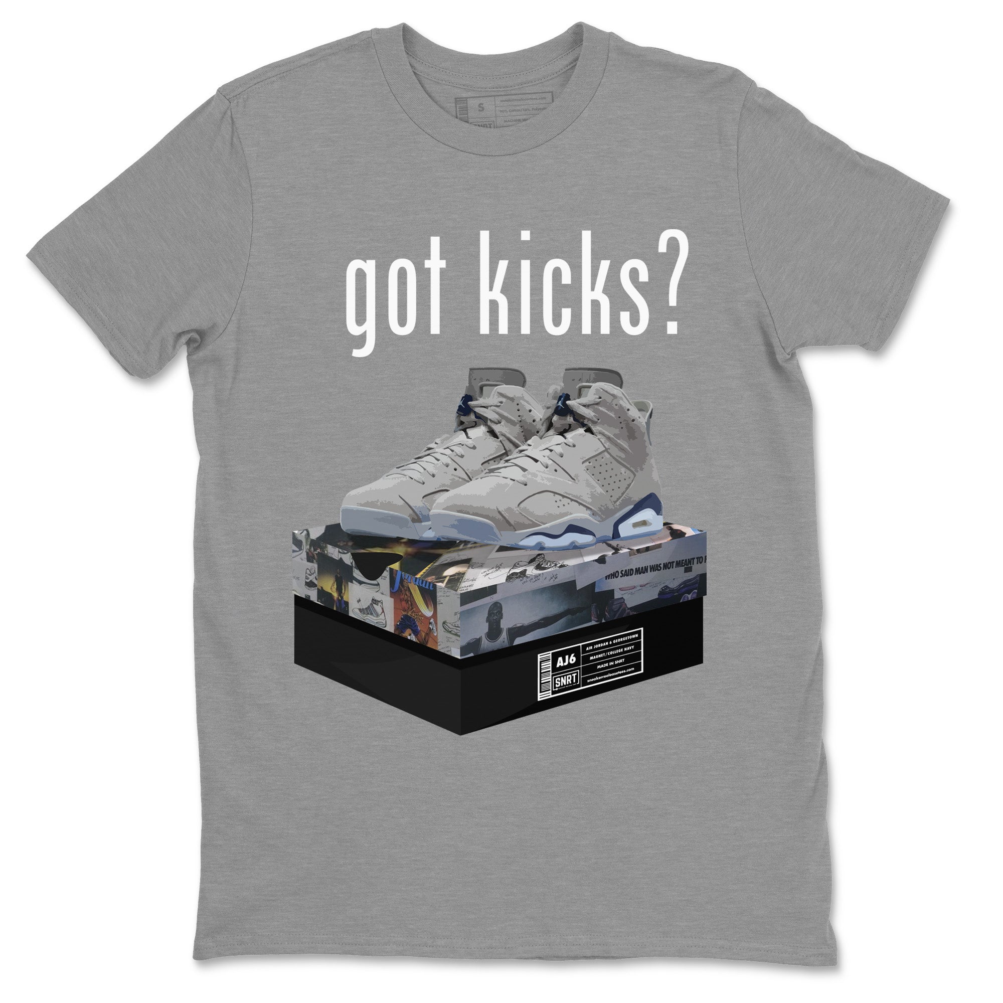 Got Kicks Unisex Tops - Air Jordan 6 Georgetown