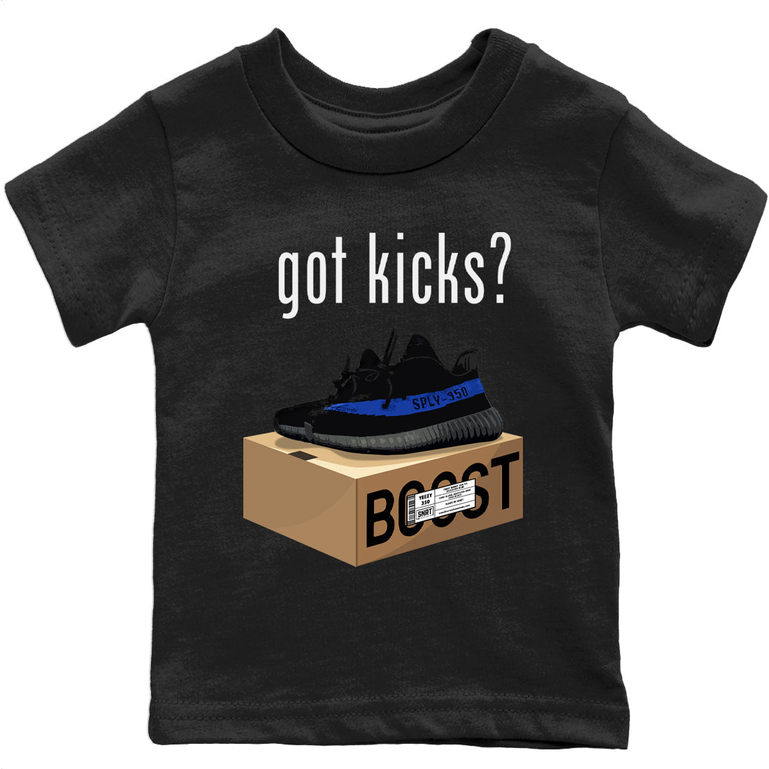 Got Kicks Kids Tops - Yeezy 350 Dazzling Blue