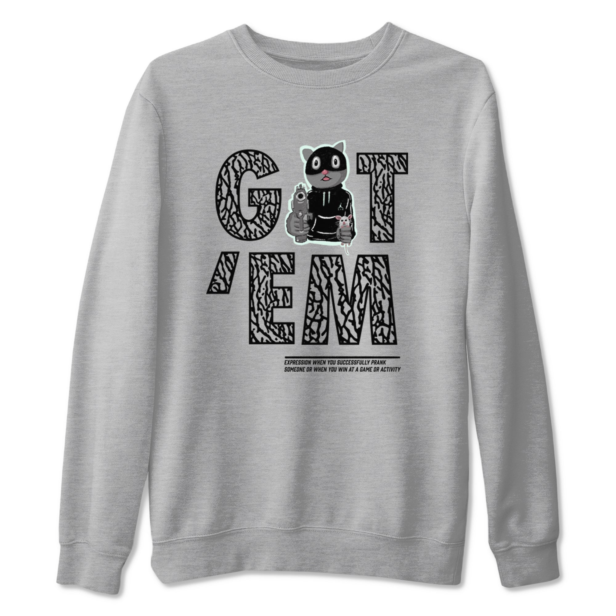 Got'em Cat snkmatch Tees - Air Jordan 3 Green Glow
