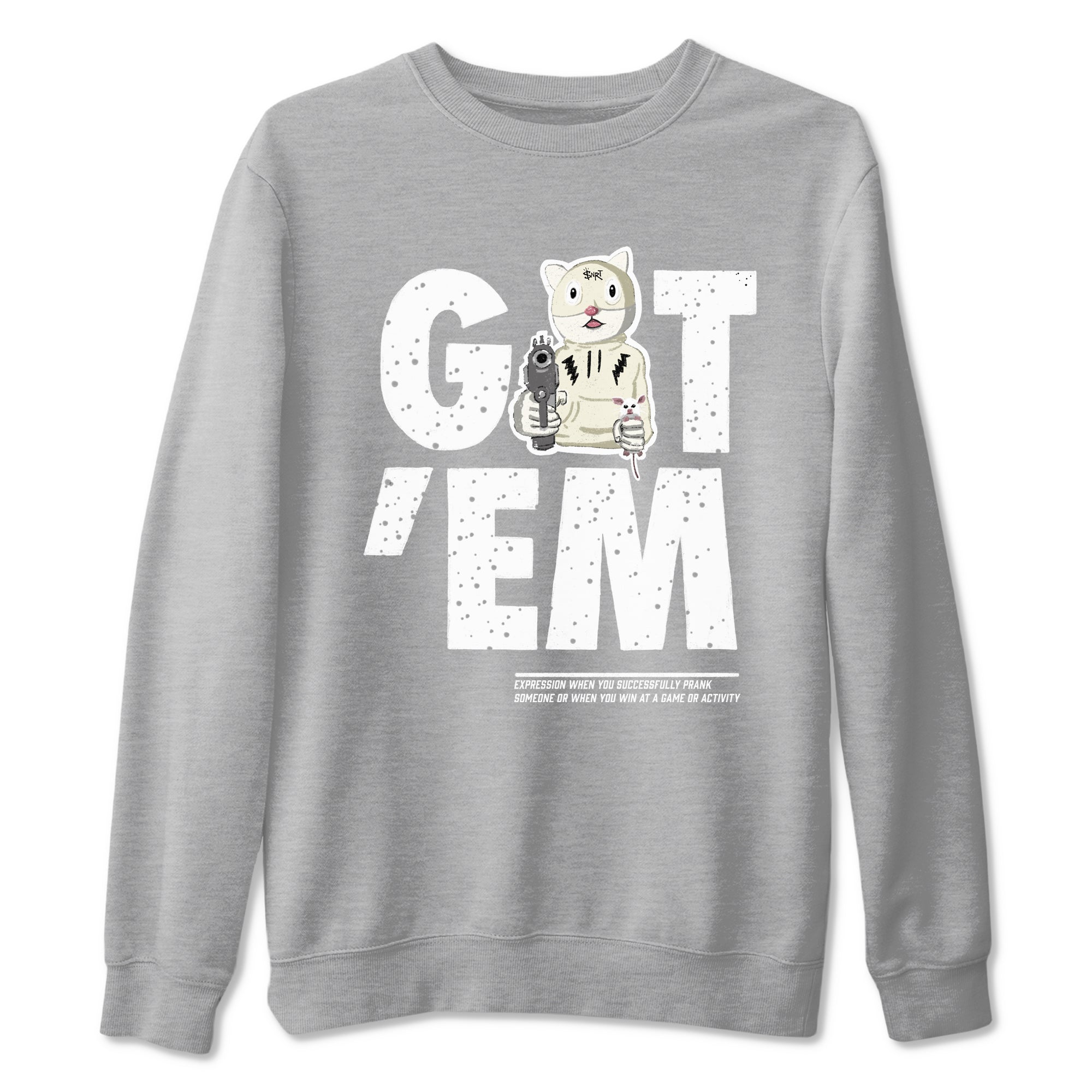 Got'em Cat snkmatch Tees - Air Jordan 5 Sail
