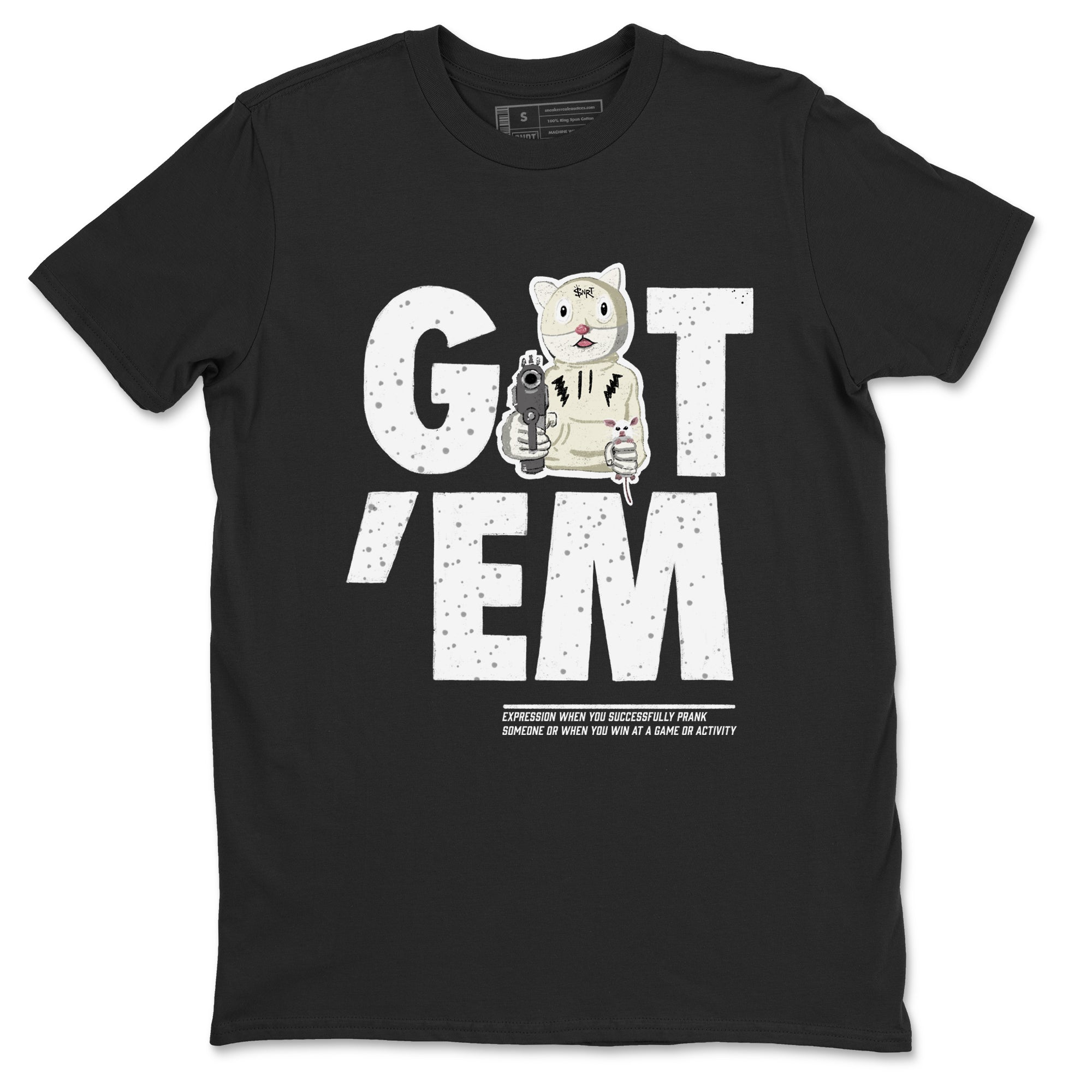 Got'em Cat snkmatch Tees - Air Jordan 5 Sail