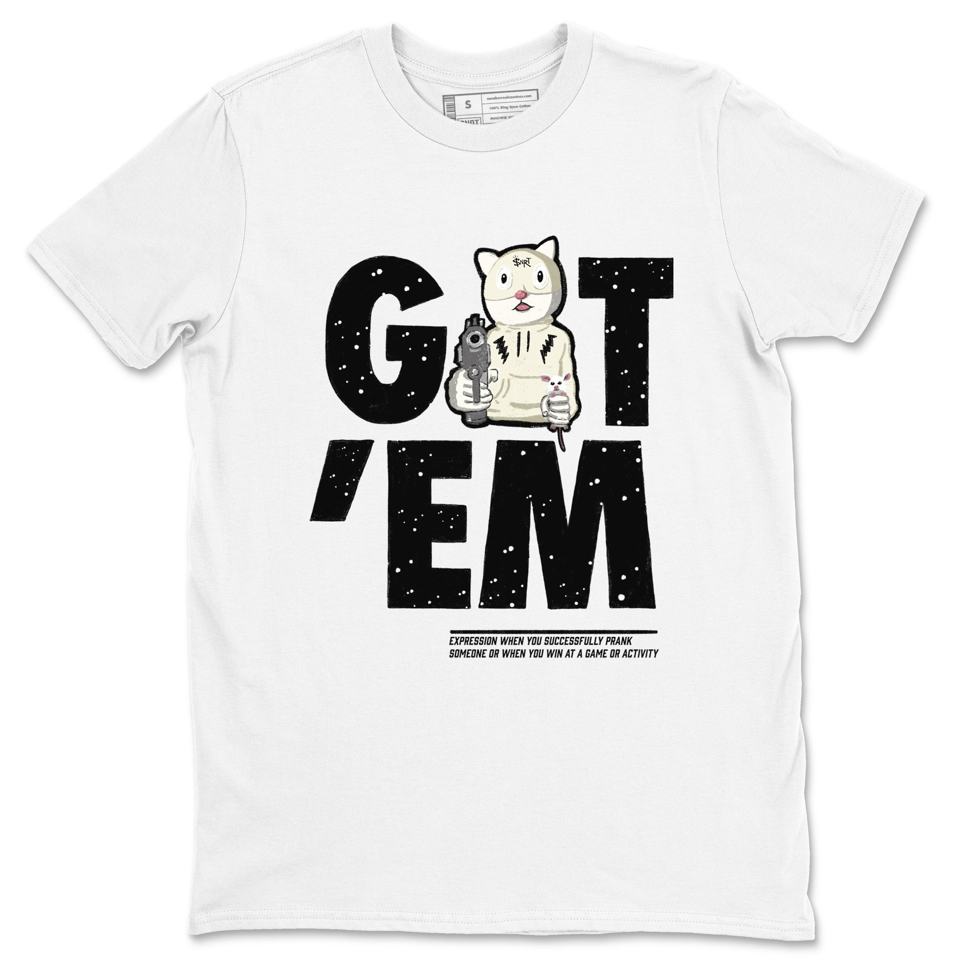 Got'em Cat snkmatch Tees - Air Jordan 5 Sail