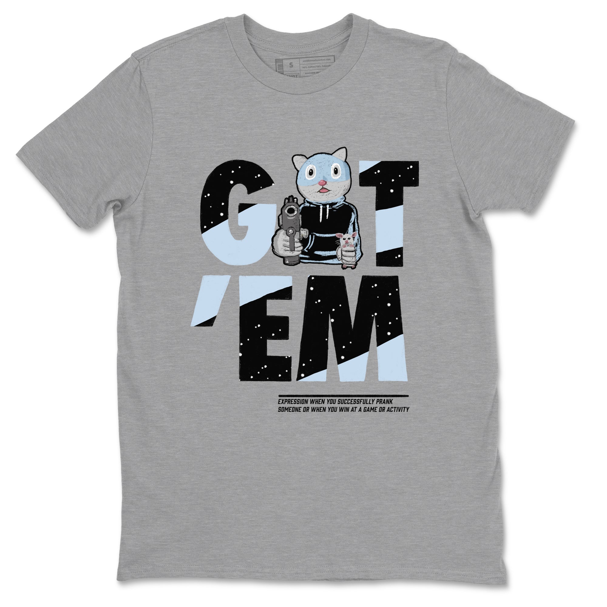 Got'em Cat snkmatch Tees - Air Jordan 6 White Black