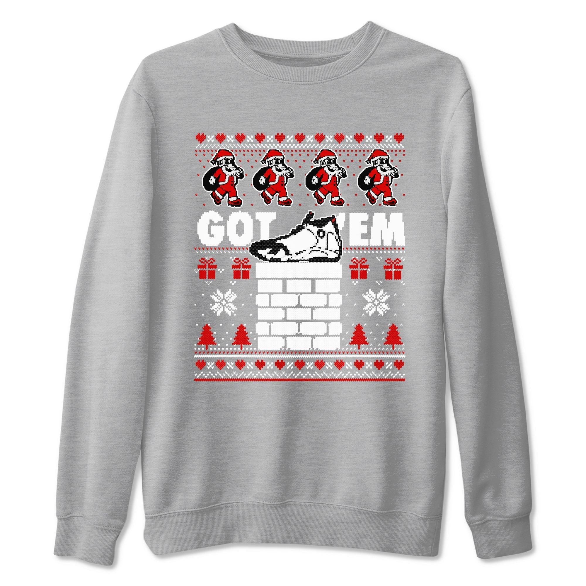 Got'em Santa snkmatch Tees - Air Jordan 14 Black Toe