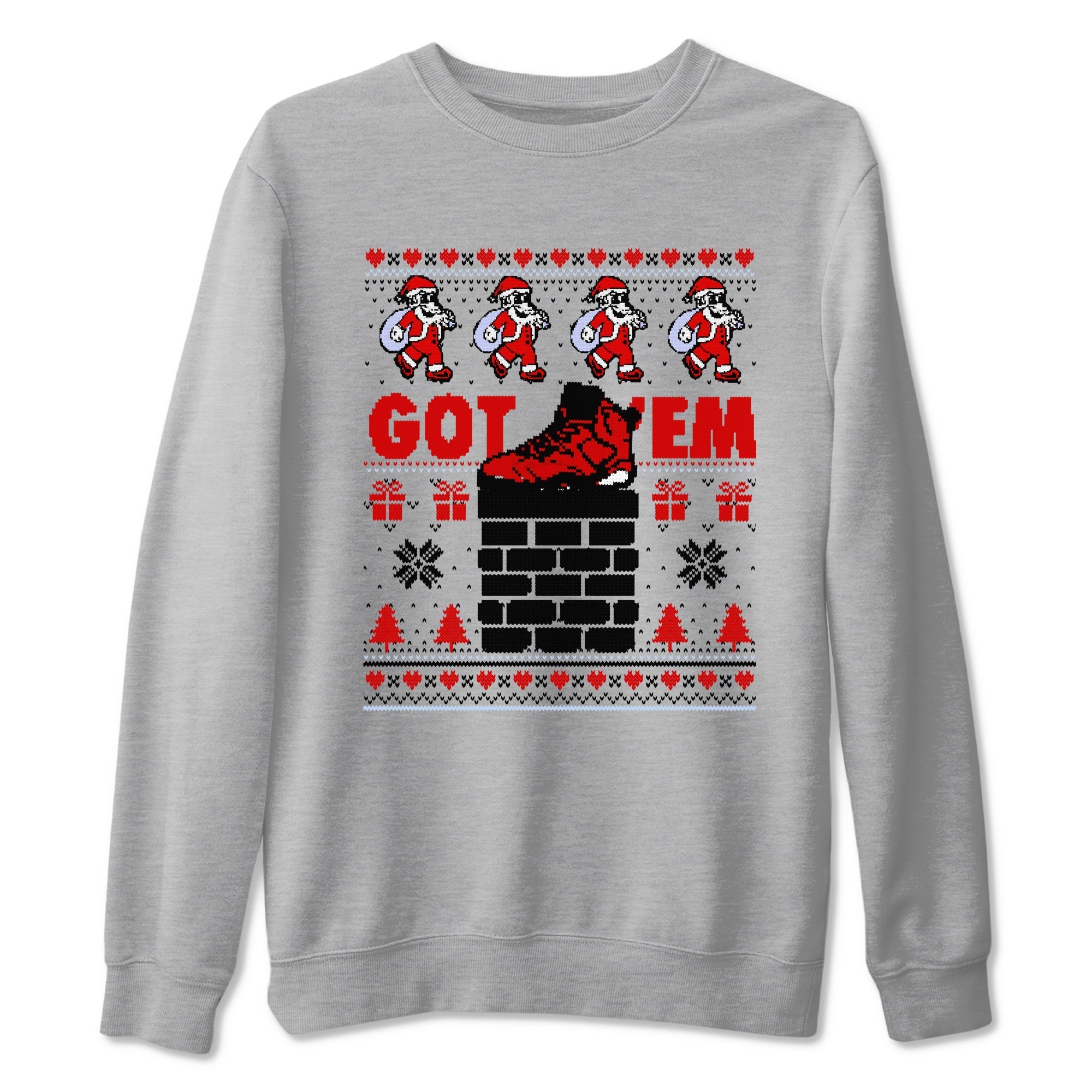 Got'em Santa snkmatch Tees - Air Jordan 6 Toro Bravo