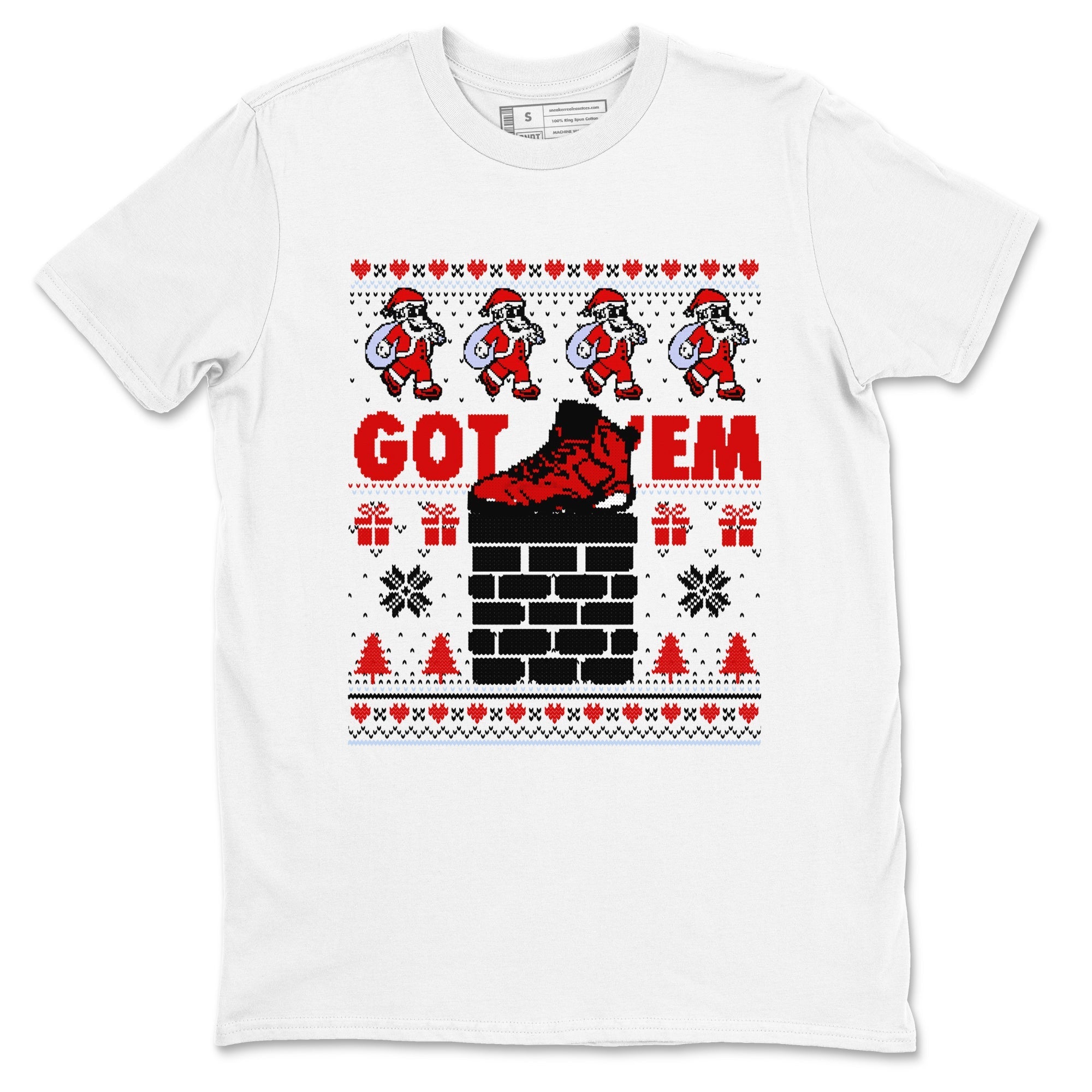 Got'em Santa snkmatch Tees - Air Jordan 6 Toro Bravo