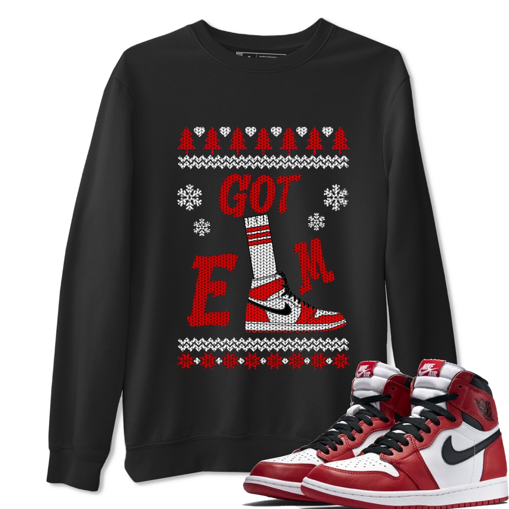 Gotem Sweater snkmatch Tees - Air Jordan 1 Chicago