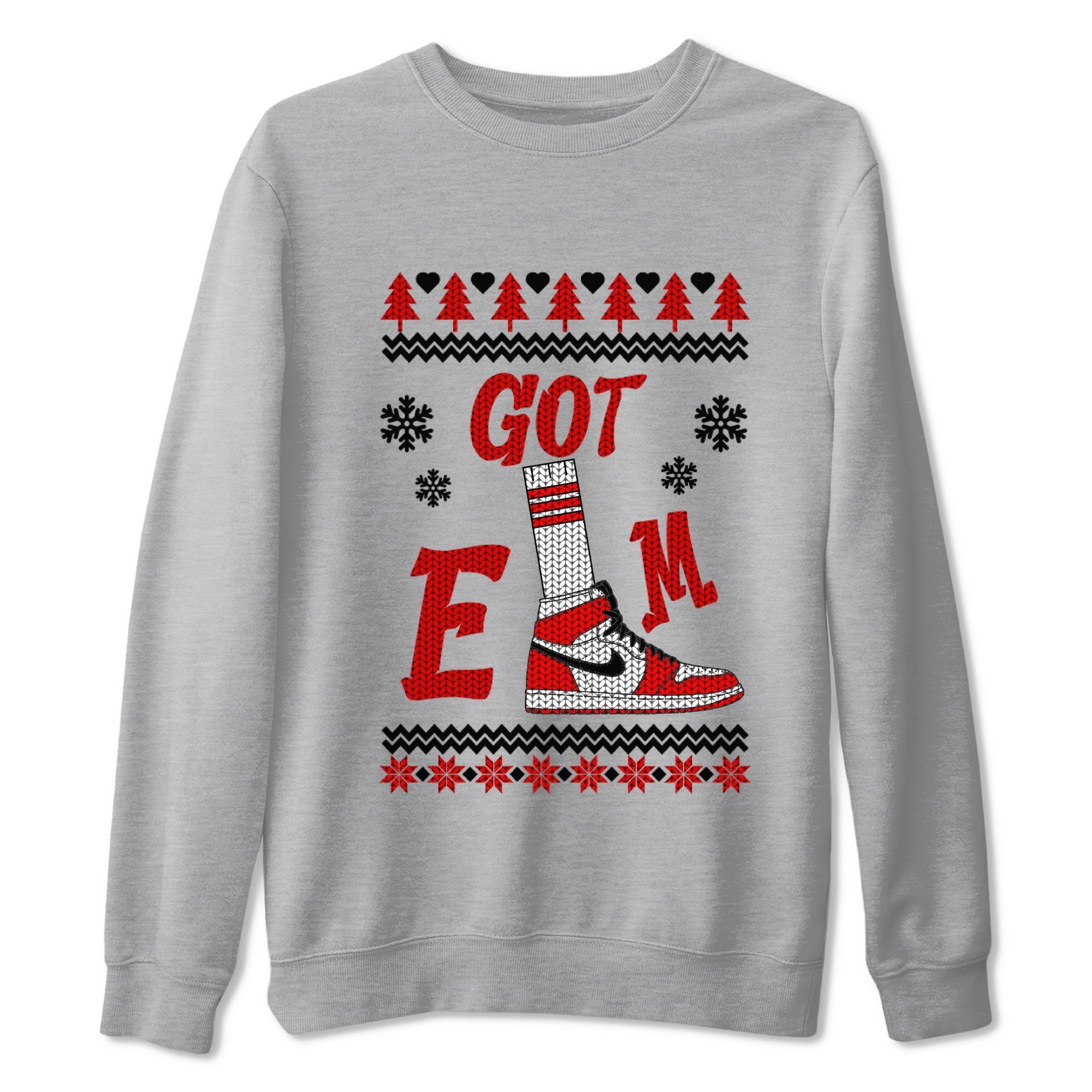Gotem Sweater snkmatch Tees - Air Jordan 1 Chicago