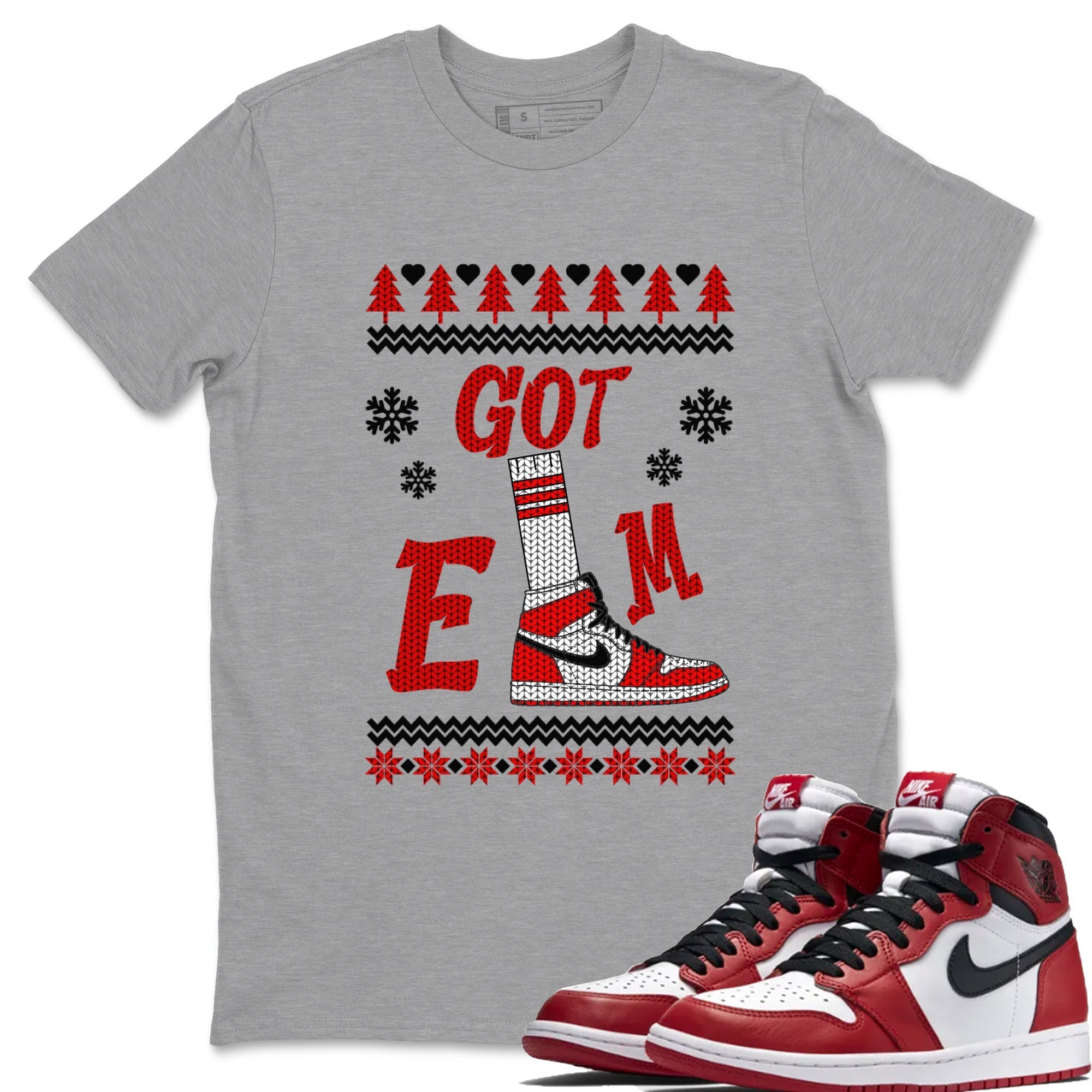 Gotem Sweater snkmatch Tees - Air Jordan 1 Chicago