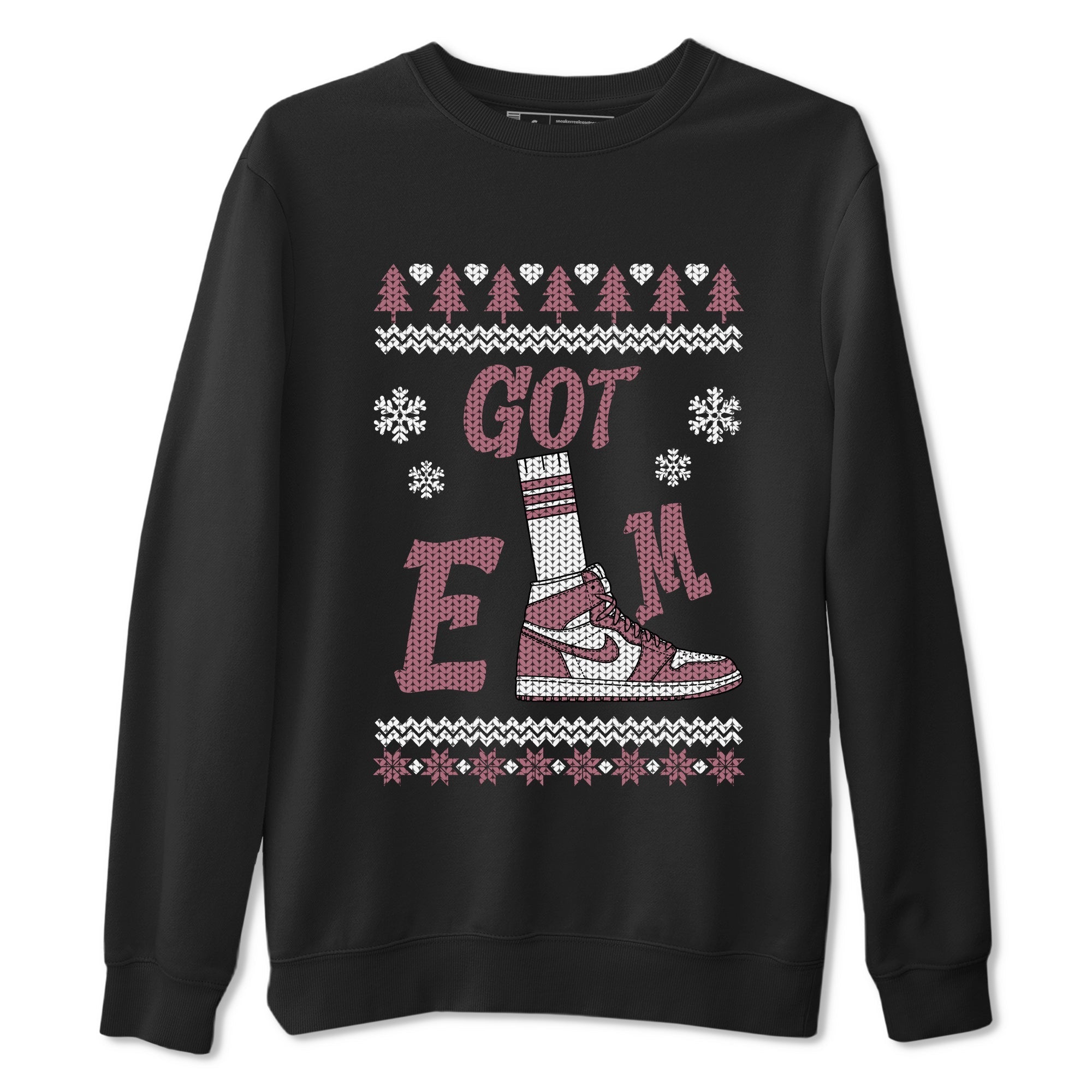 Gotem Sweater snkmatch Tees - Air Jordan 1 Mauve