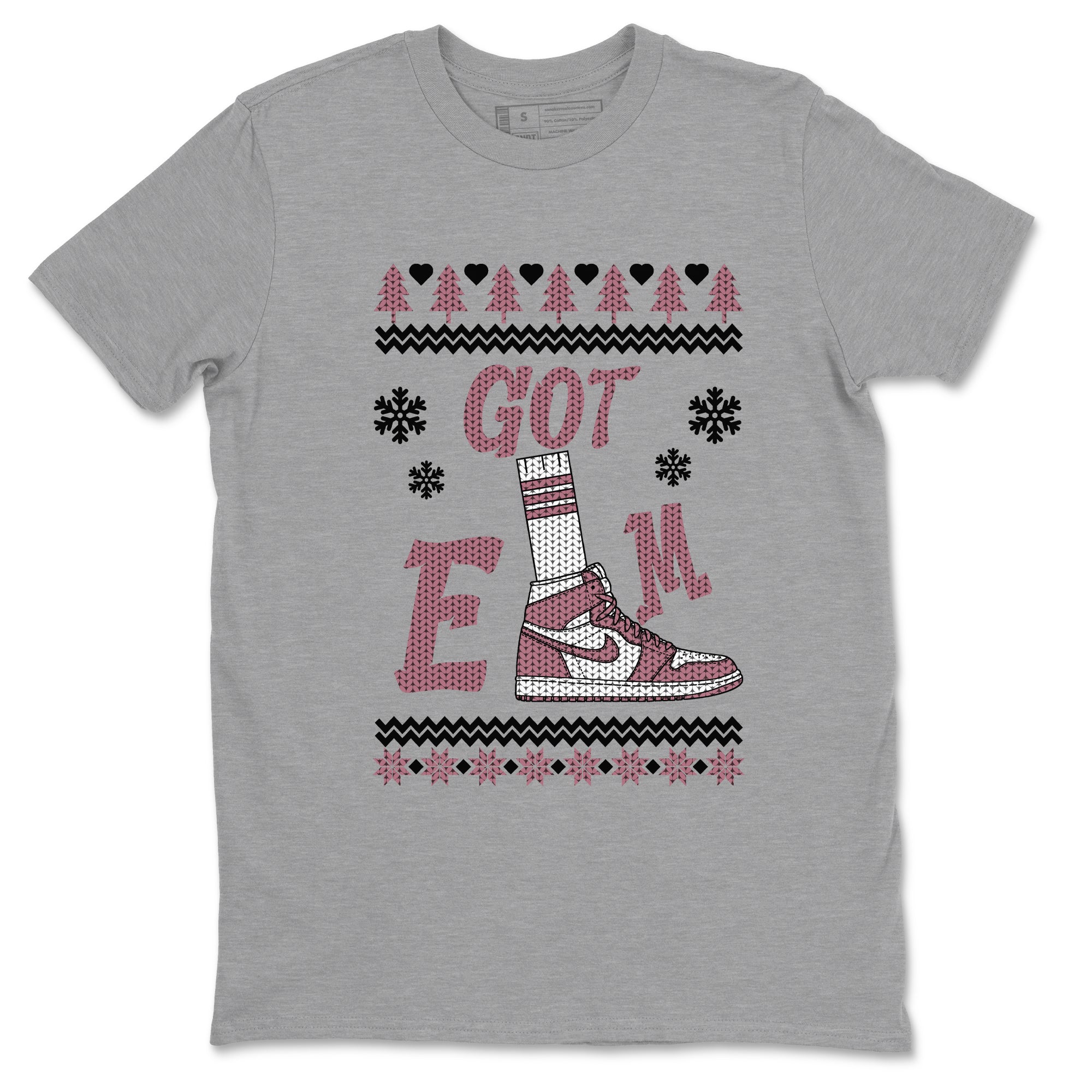 Gotem Sweater snkmatch Tees - Air Jordan 1 Mauve