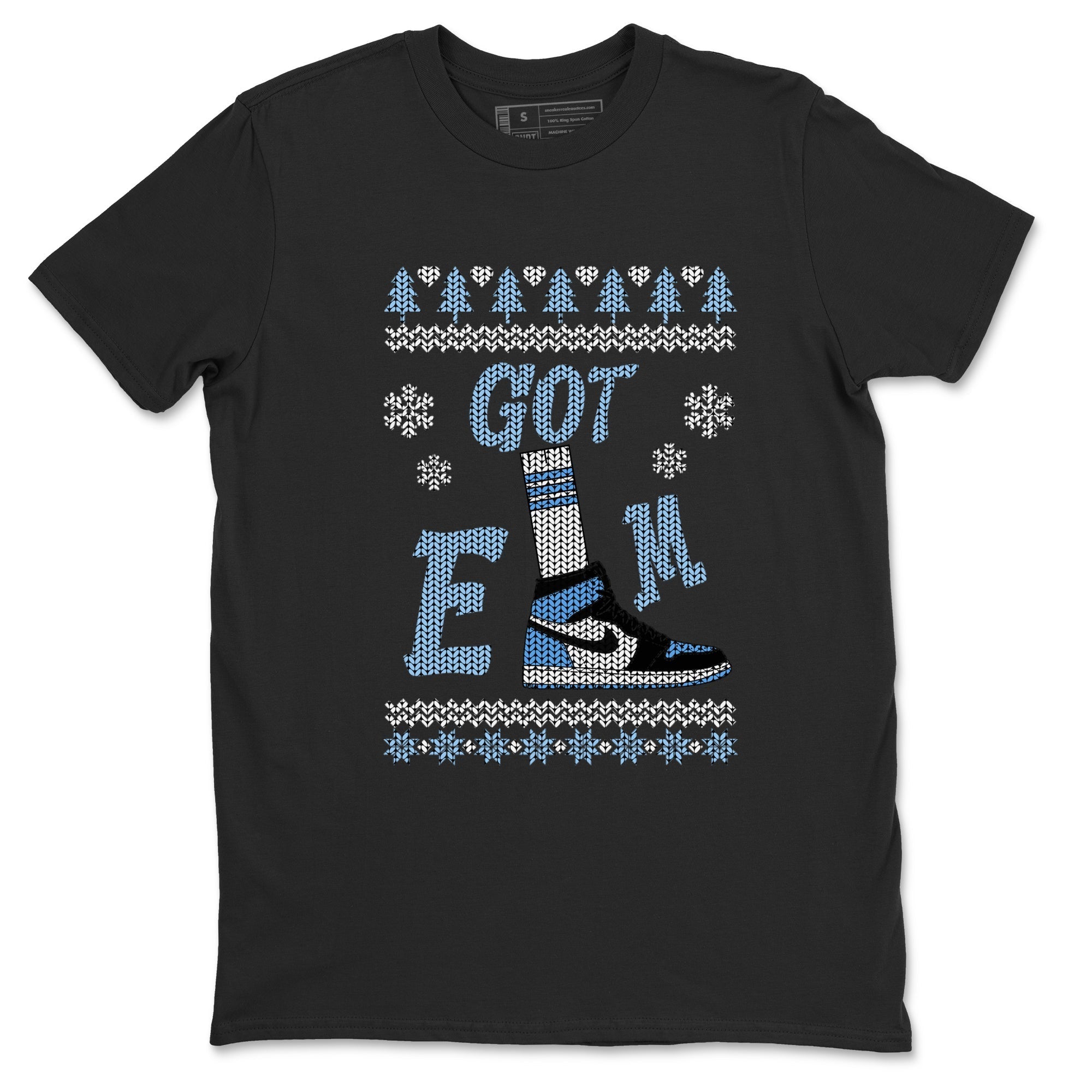 Gotem Sweater snkmatch Tees - Air Jordan 1 UNC Toe