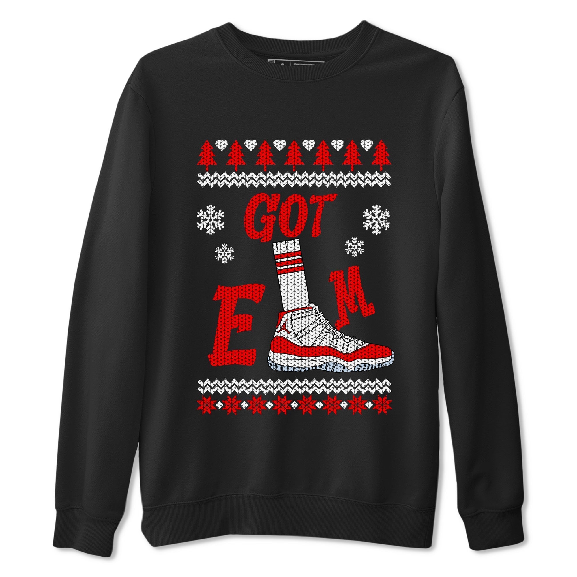 Gotem Sweater snkmatch Tees - Air Jordan 11 Cherry