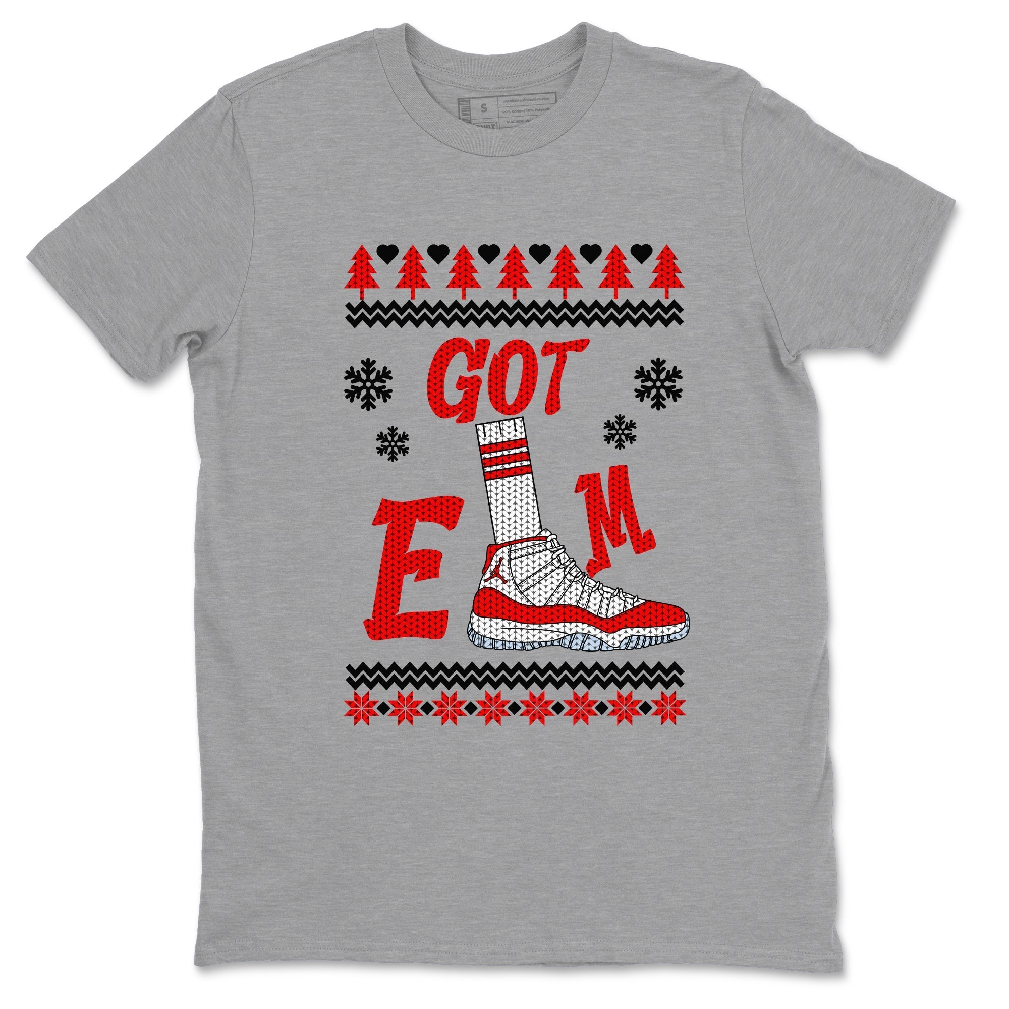 Gotem Sweater snkmatch Tees - Air Jordan 11 Cherry