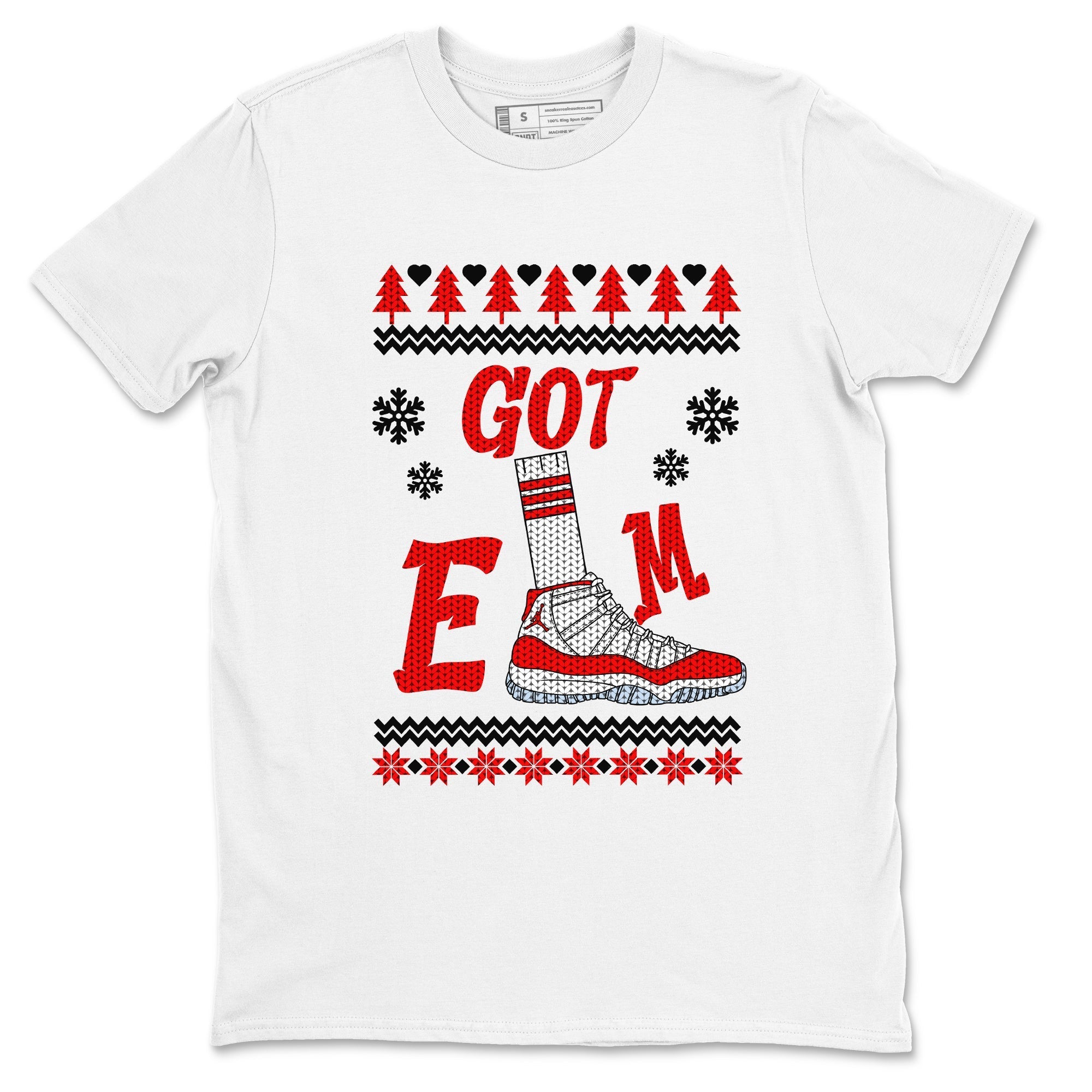 Gotem Sweater snkmatch Tees - Air Jordan 11 Cherry