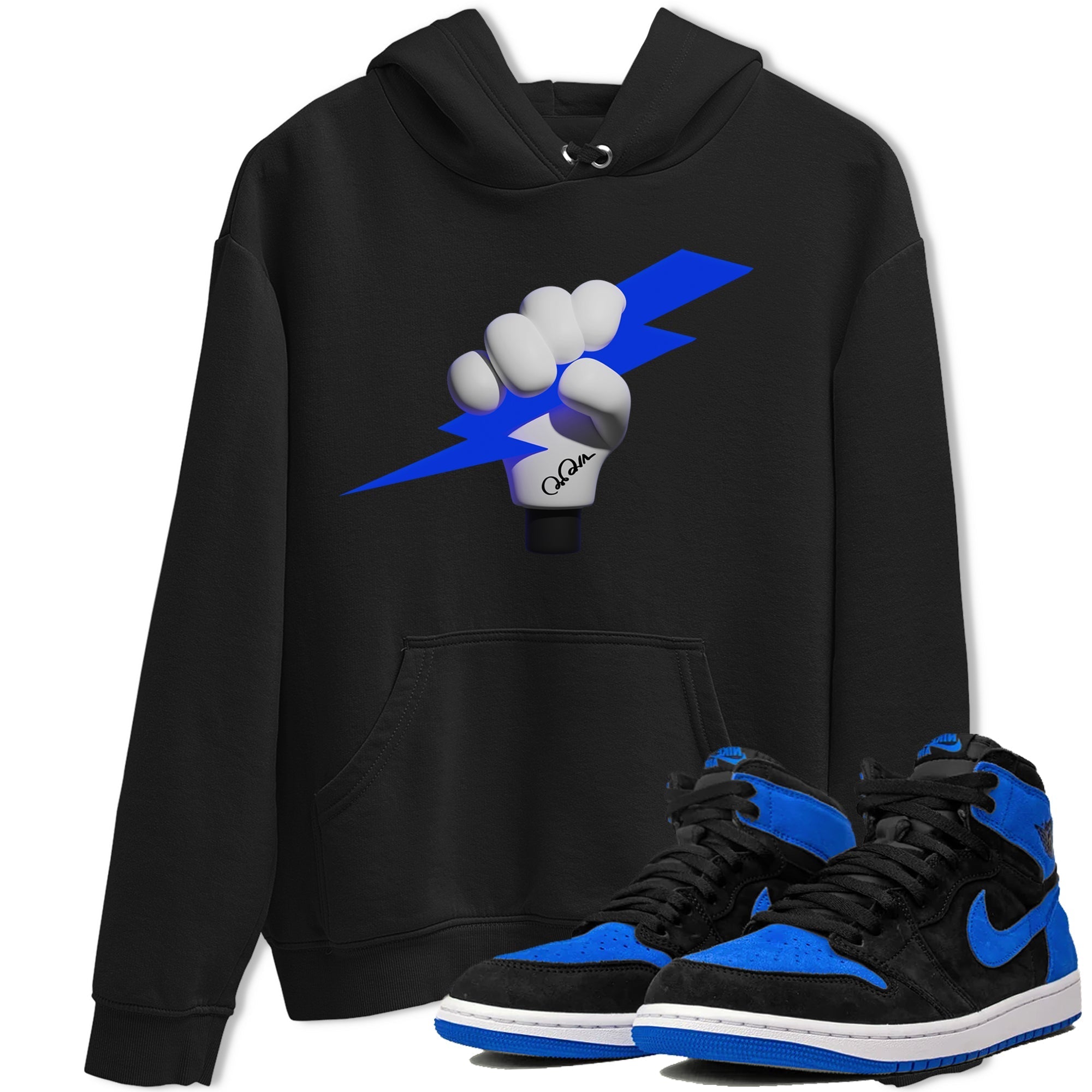 Grab The Thunder snkmatch Tee - Air Jordan 1 Royal Reimagined