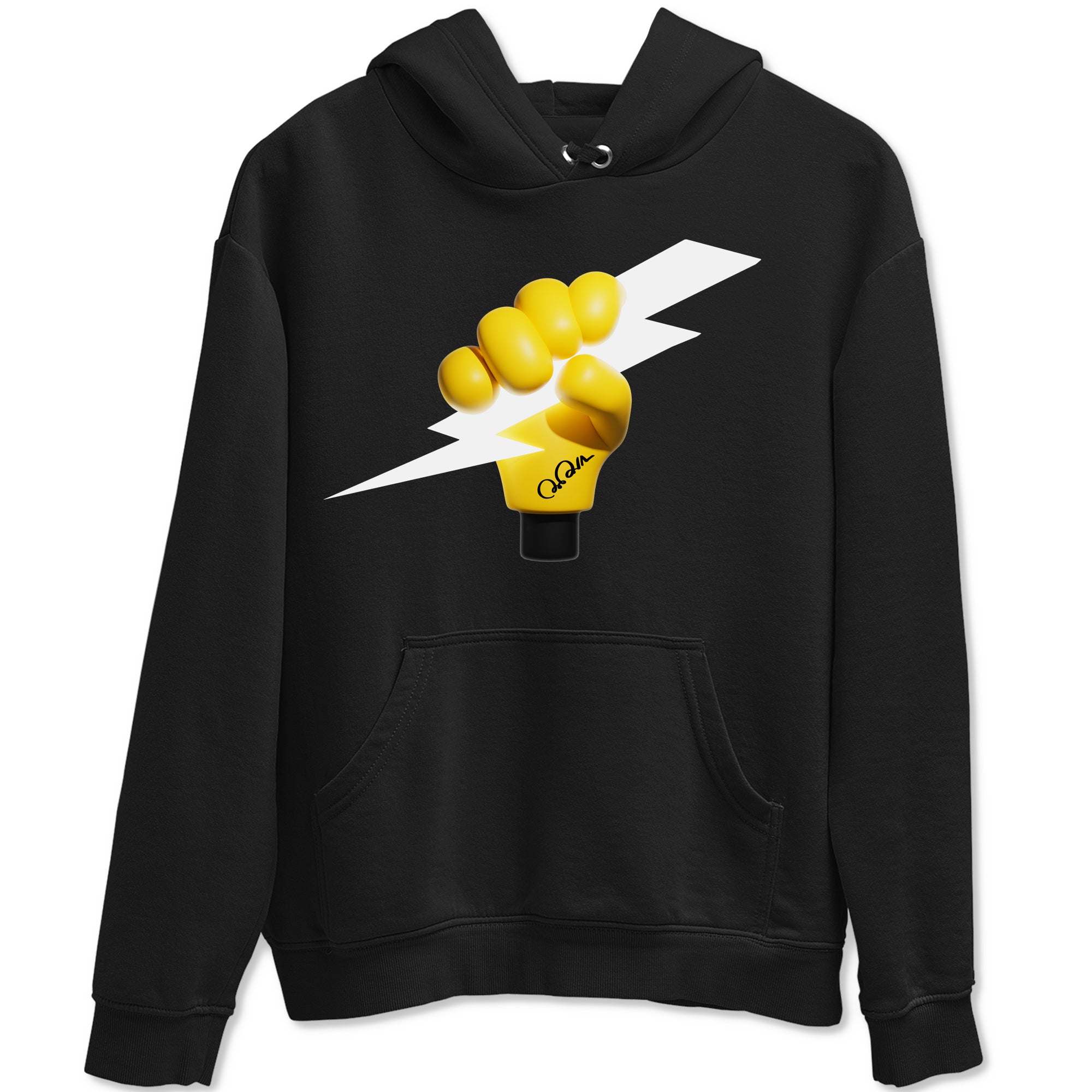 Grab The Thunder snkmatch Tees - Air Jordan 1 Yellow Ochre