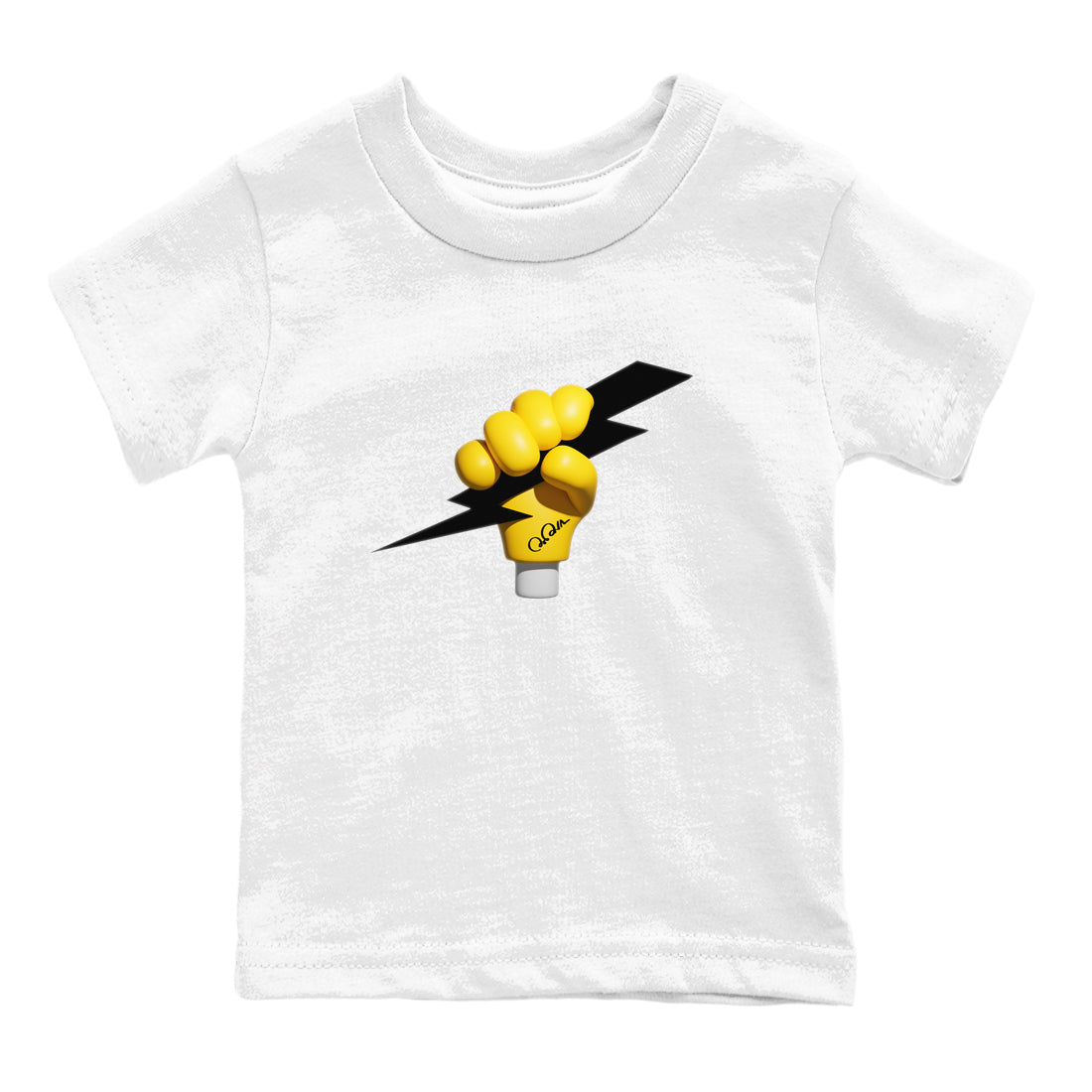 Grab The Thunder snkmatch Tees Kids - Air Jordan 1 Yellow Ochre