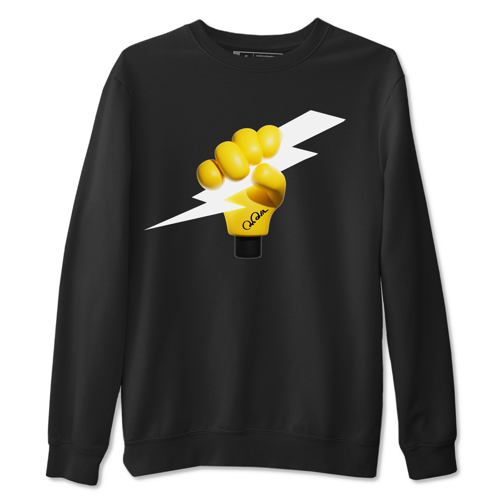 Grab The Thunder snkmatch Tees - Air Jordan 1 Yellow Ochre