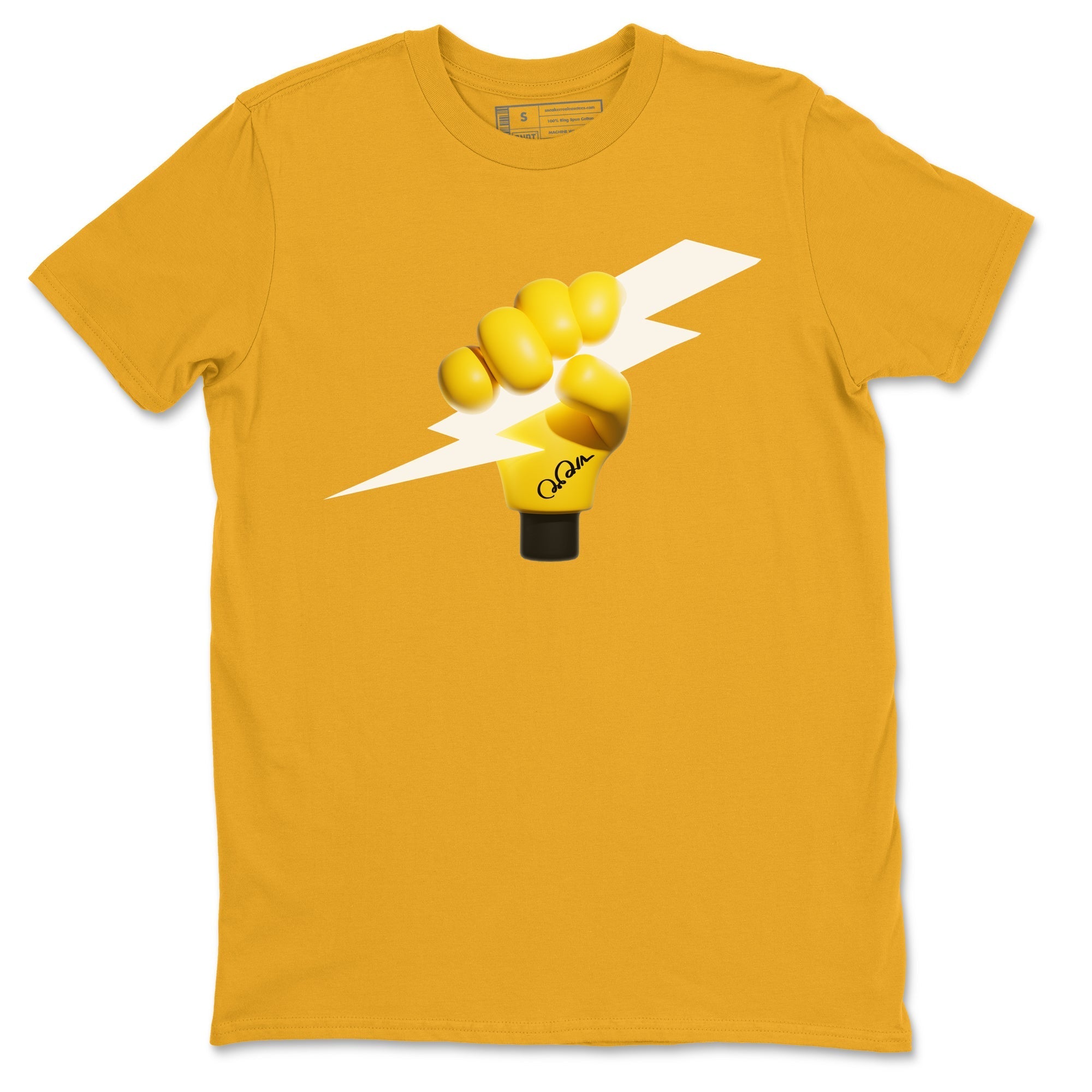 Grab The Thunder snkmatch Tees - Air Jordan 1 Yellow Ochre
