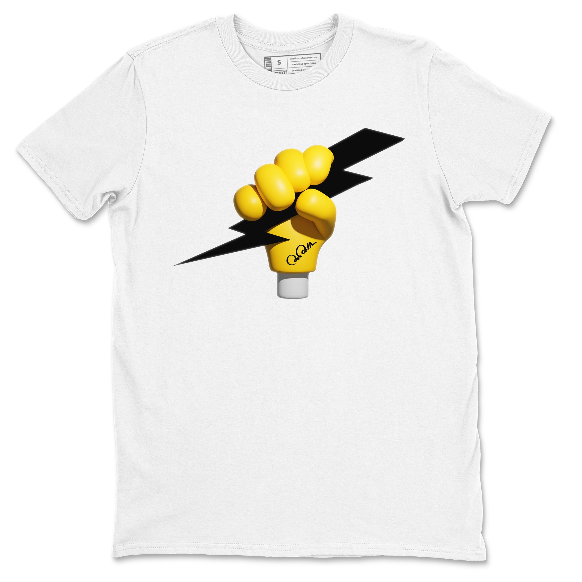 Grab The Thunder snkmatch Tees - Air Jordan 1 Yellow Ochre