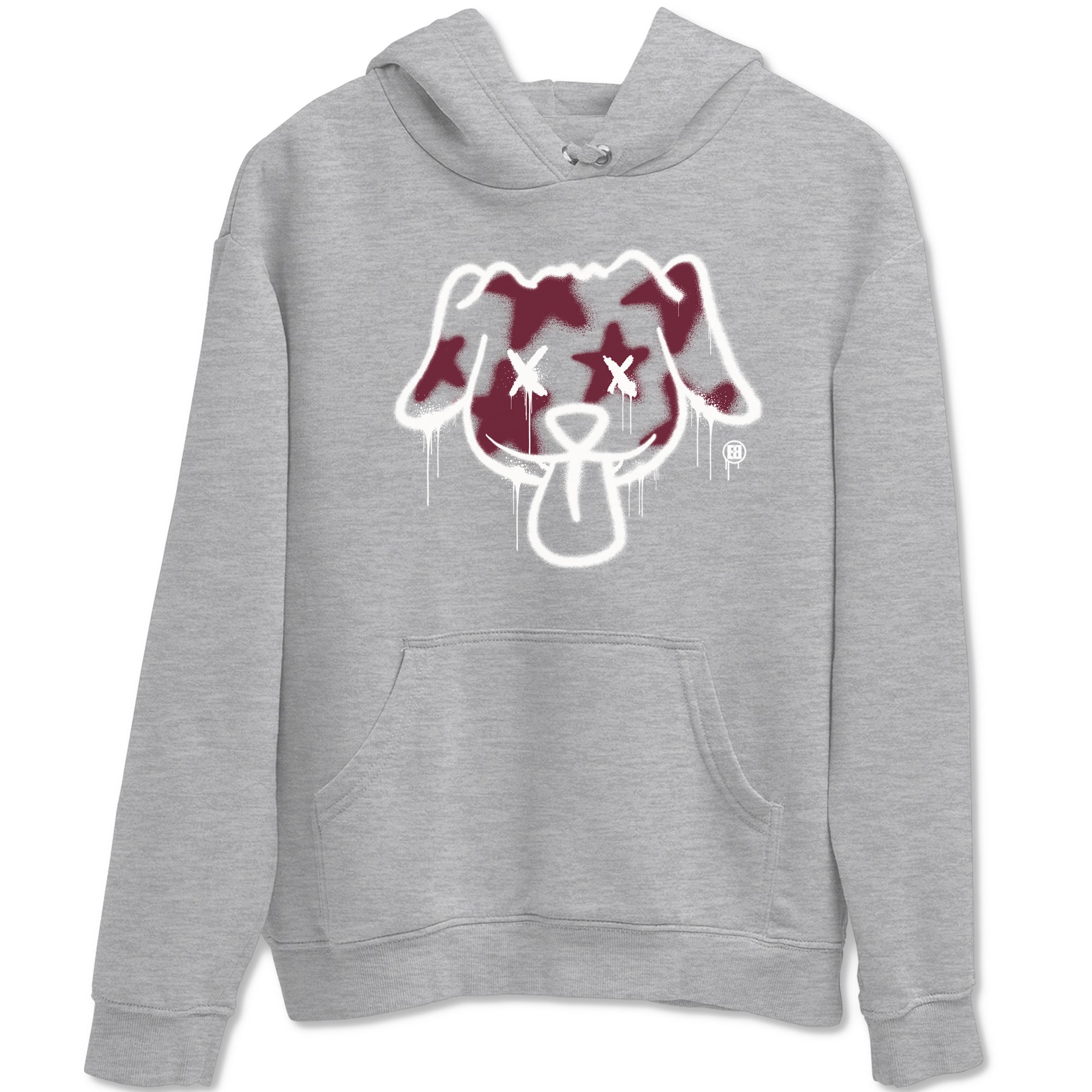 Graffiti Dog snkmatch Tees - Air Jordan 1 Metallic Burgundy