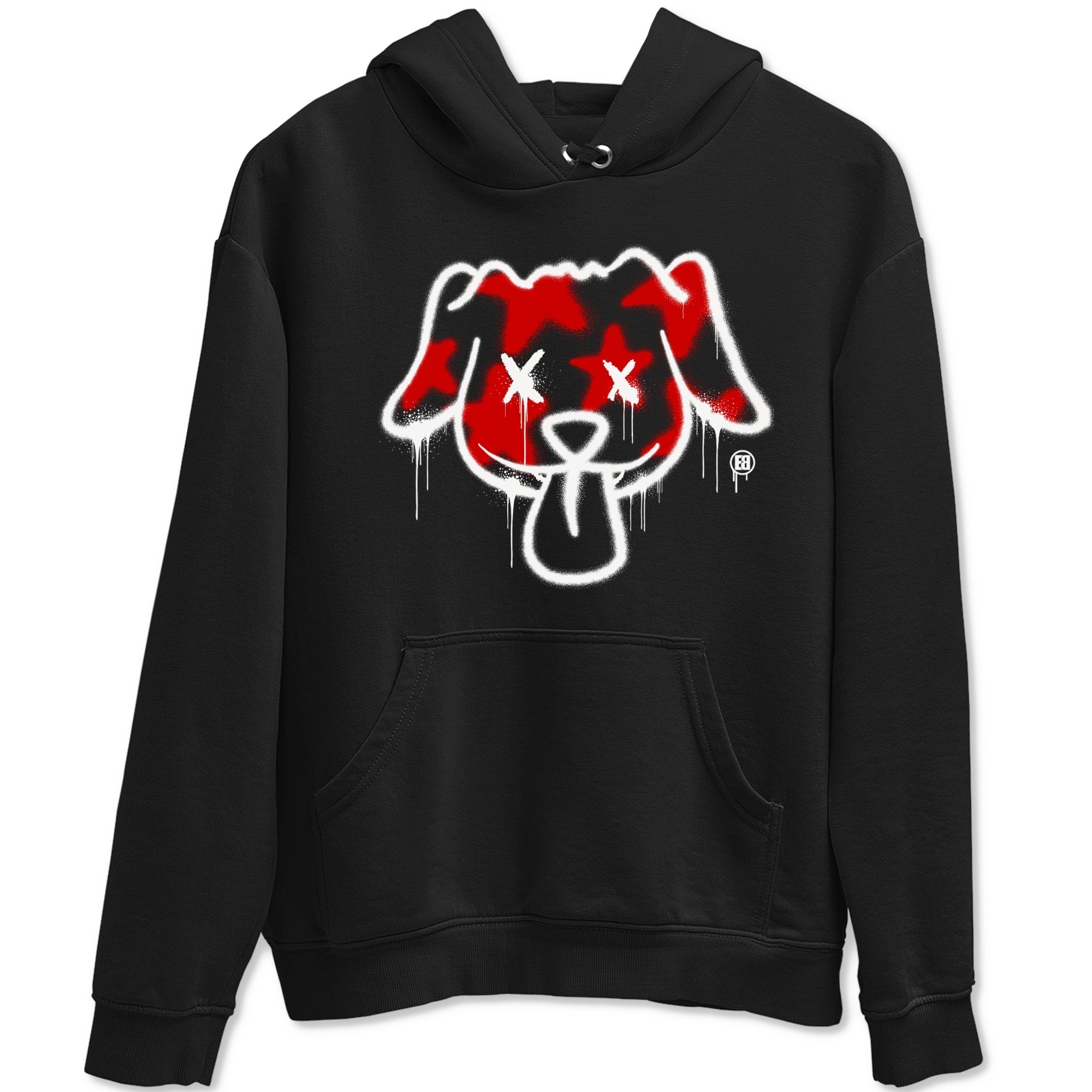 Graffiti Dog snkmatch Tees - Air Jordan 11 Bred Velvet