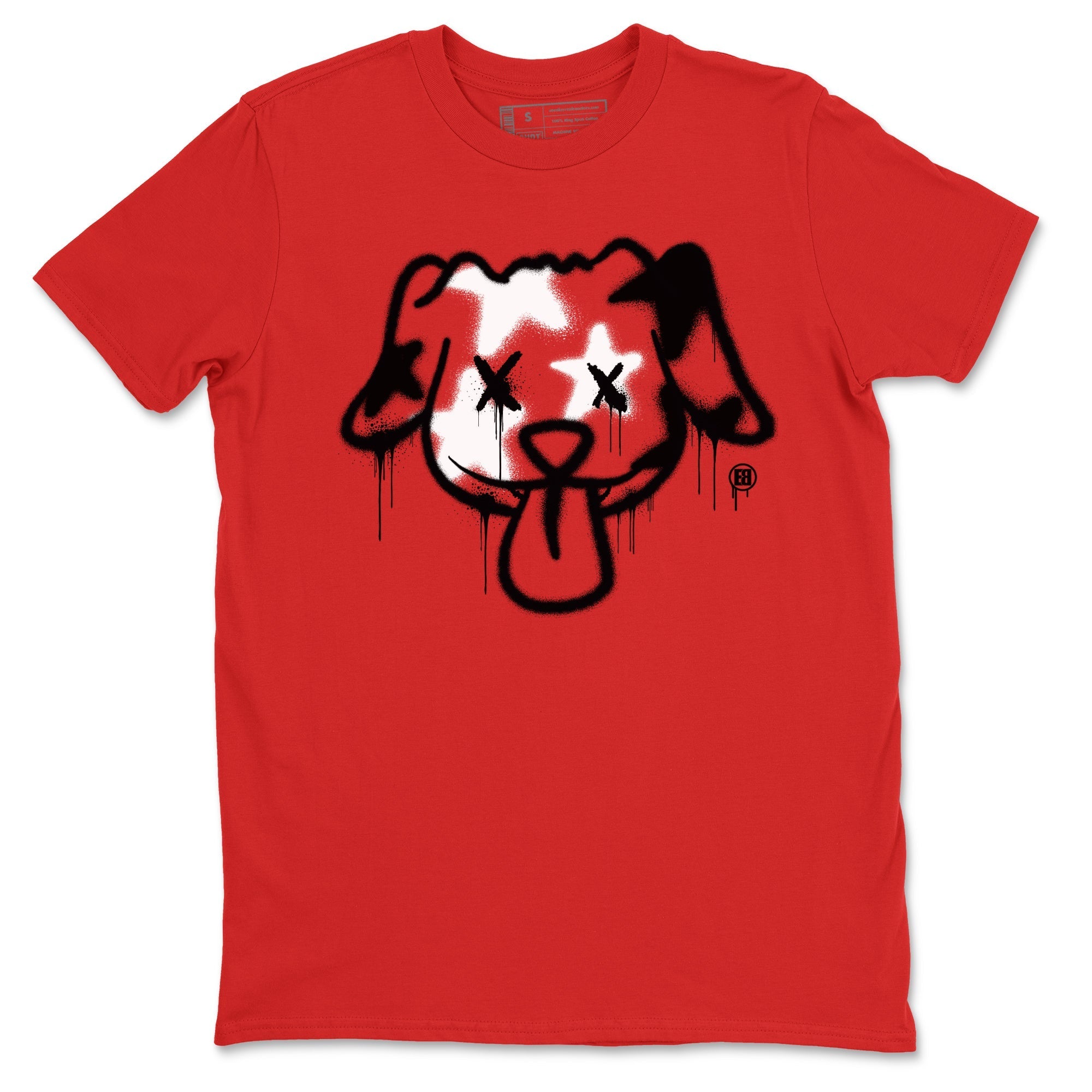 Graffiti Dog snkmatch Tees - Air Jordan 11 Bred Velvet