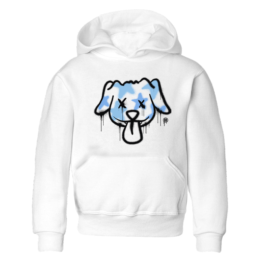 Graffiti Dog snkmatch Tees Kids - Air Jordan 11 Legend Blue