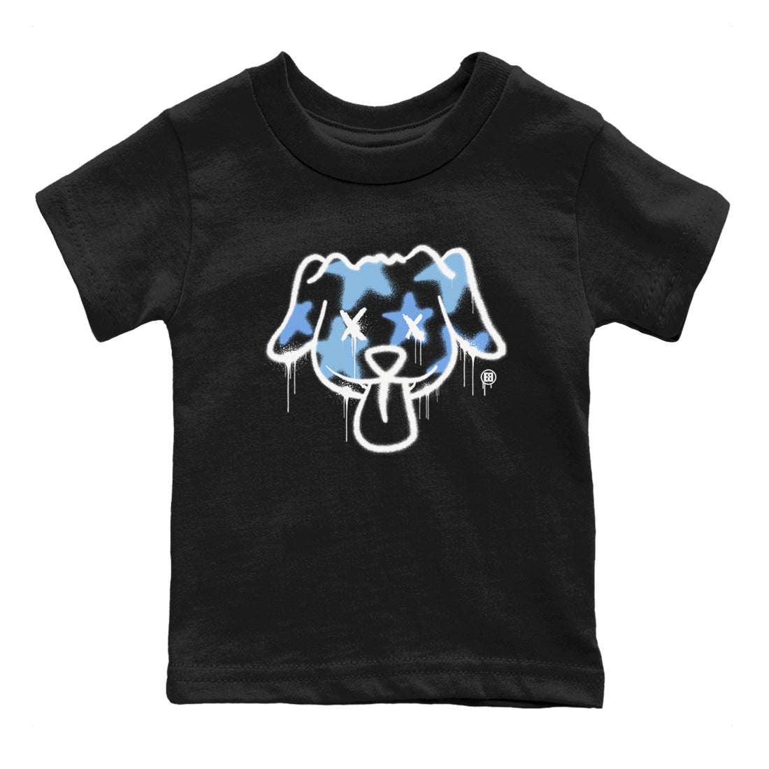 Graffiti Dog snkmatch Tees Kids - Air Jordan 11 Legend Blue