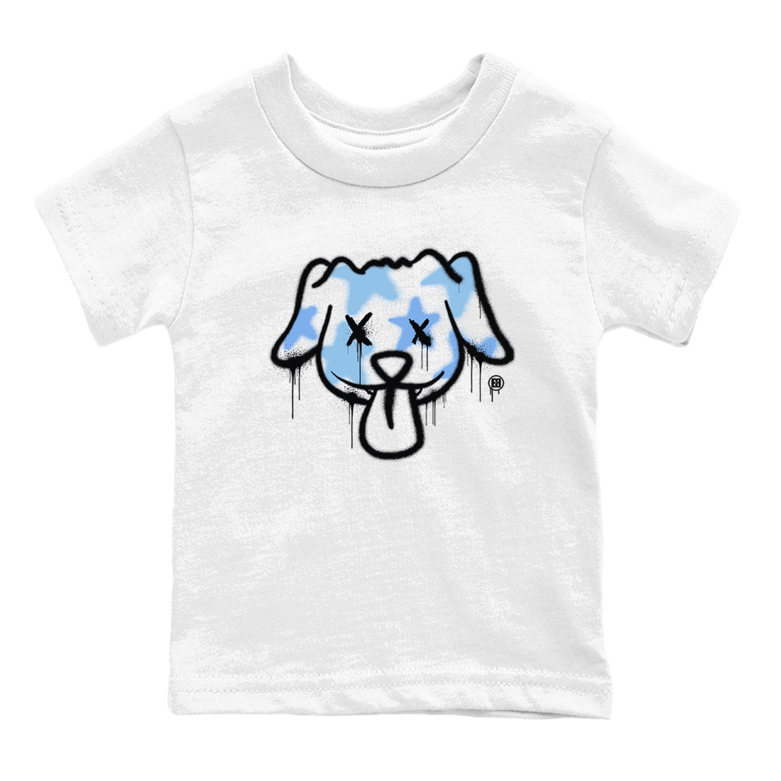 Graffiti Dog snkmatch Tees Kids - Air Jordan 11 Legend Blue